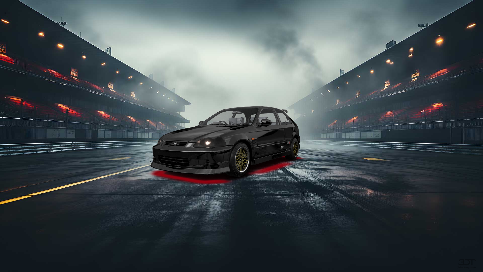 Honda Civic 3 Door Hatchback 1997 tuning