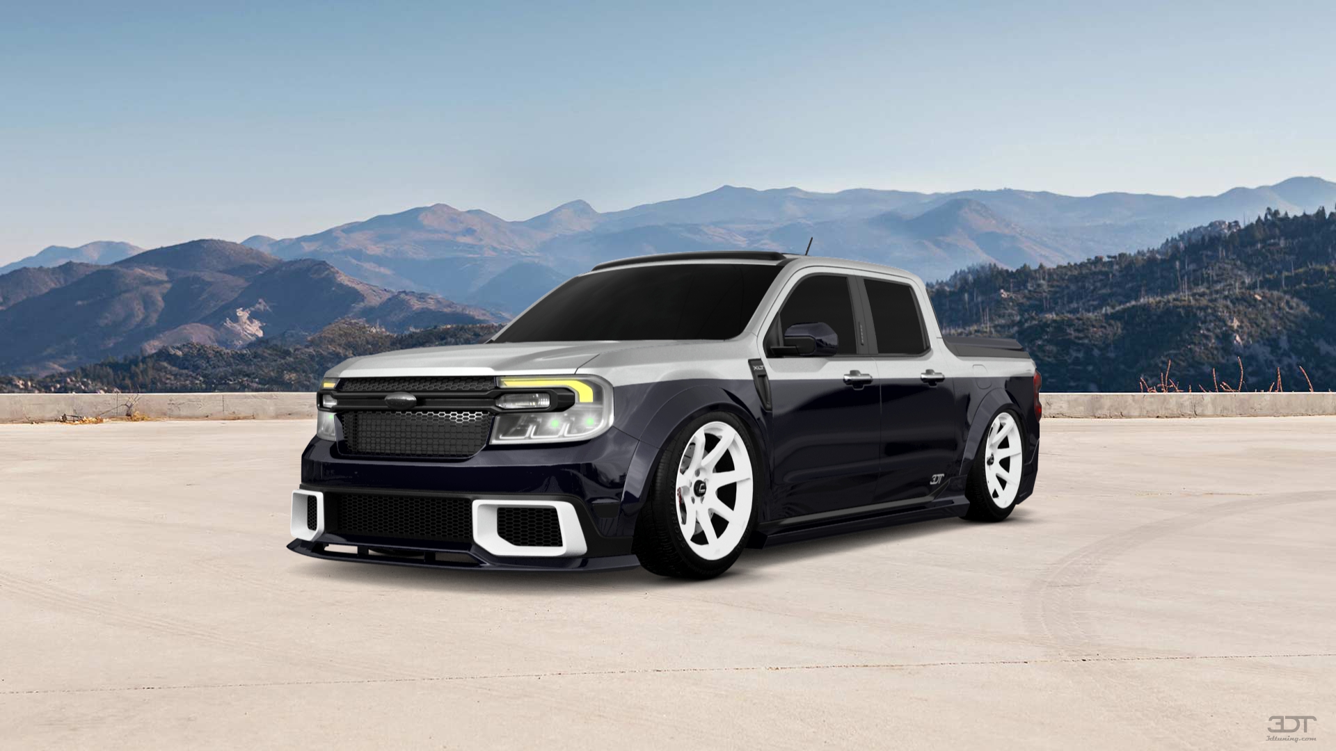 Ford Maverick 4 Door pickup truck 2022 tuning