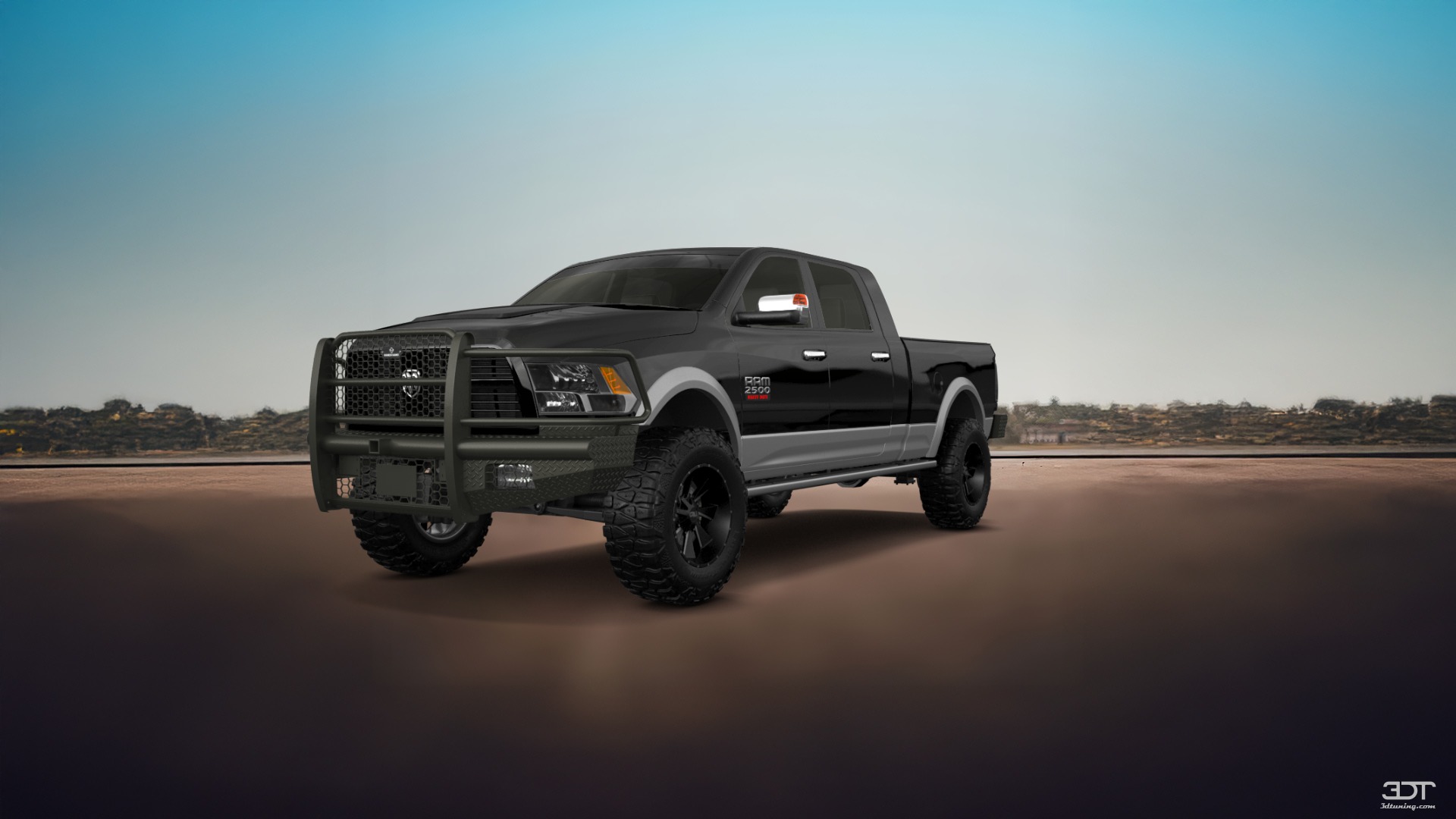 Dodge Ram 2500 Mega Cab 6.4 ft box 4 Door pickup truck 2010 tuning