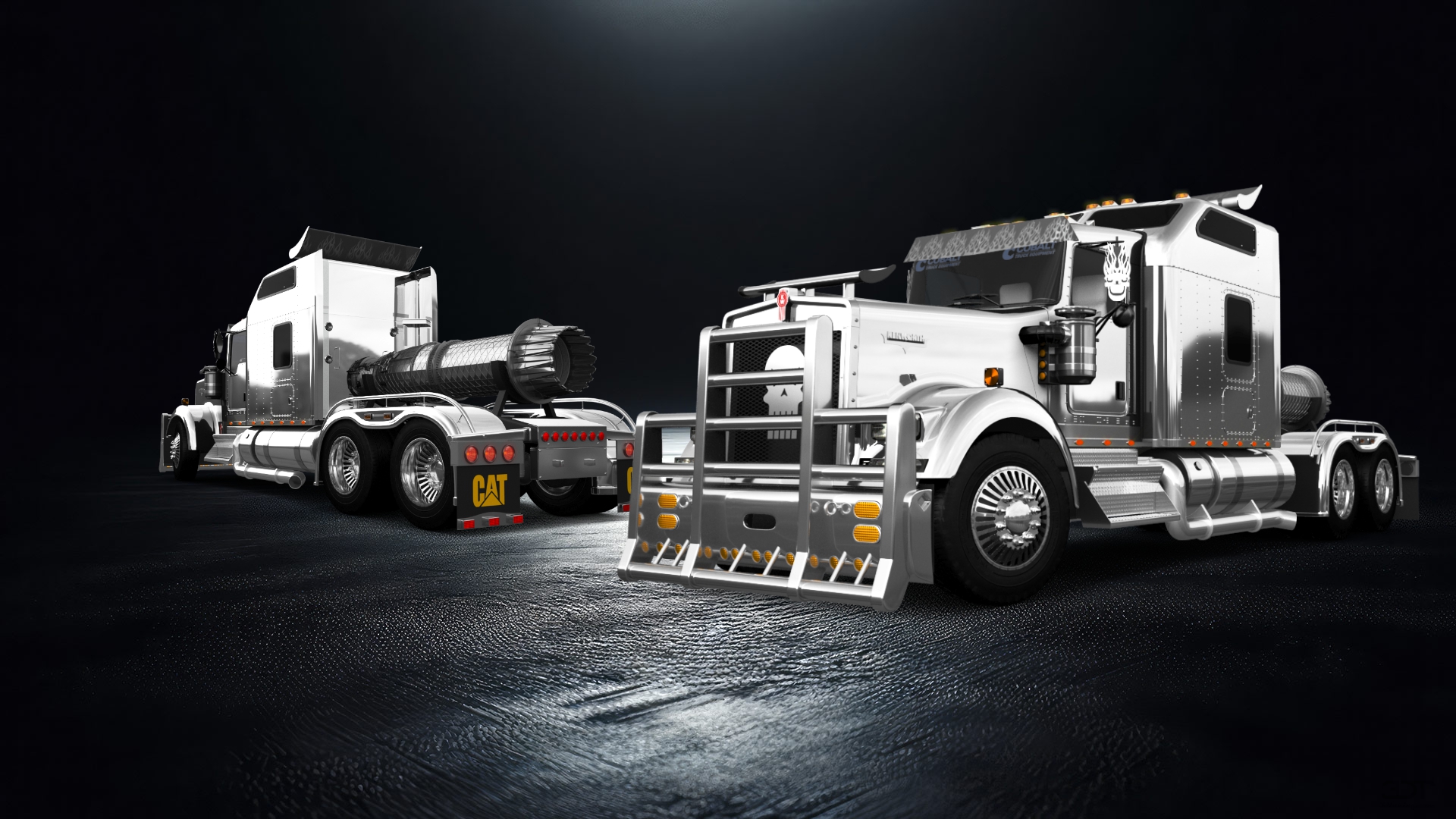 Kenworth W900 Sleeper Cab Truck 2015
