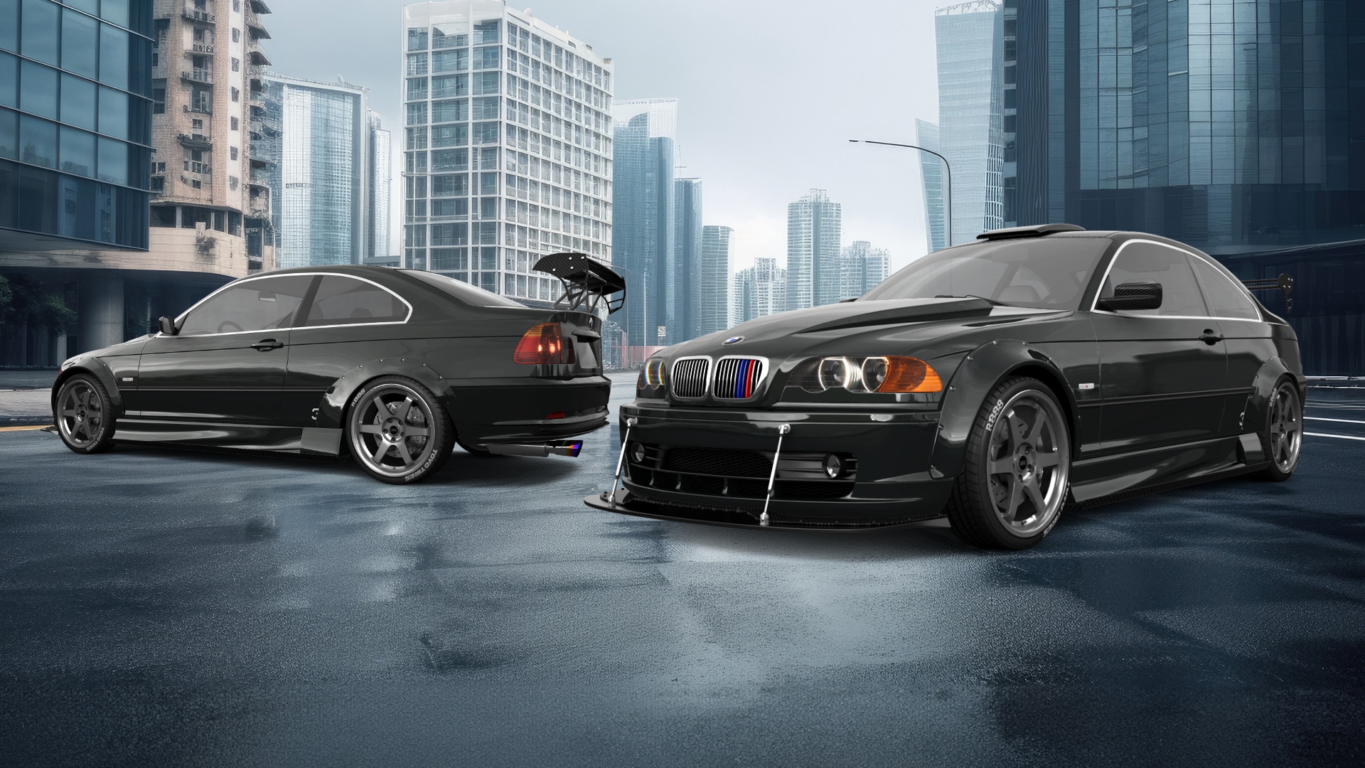 BMW 3 Series 2 Door Coupe 2001 tuning