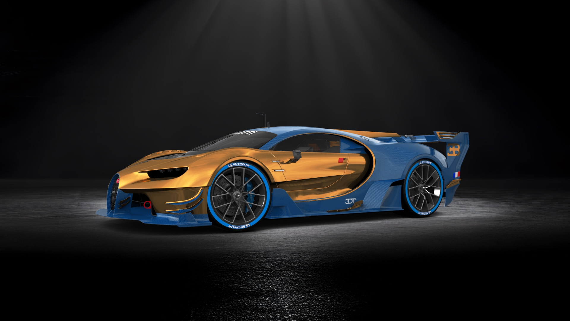 Bugatti Vision GT Supercar 2015 tuning