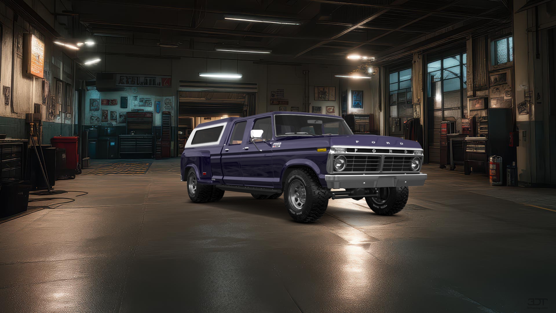 Ford F-350 Dually 4 Door pickup truck 1973 Images