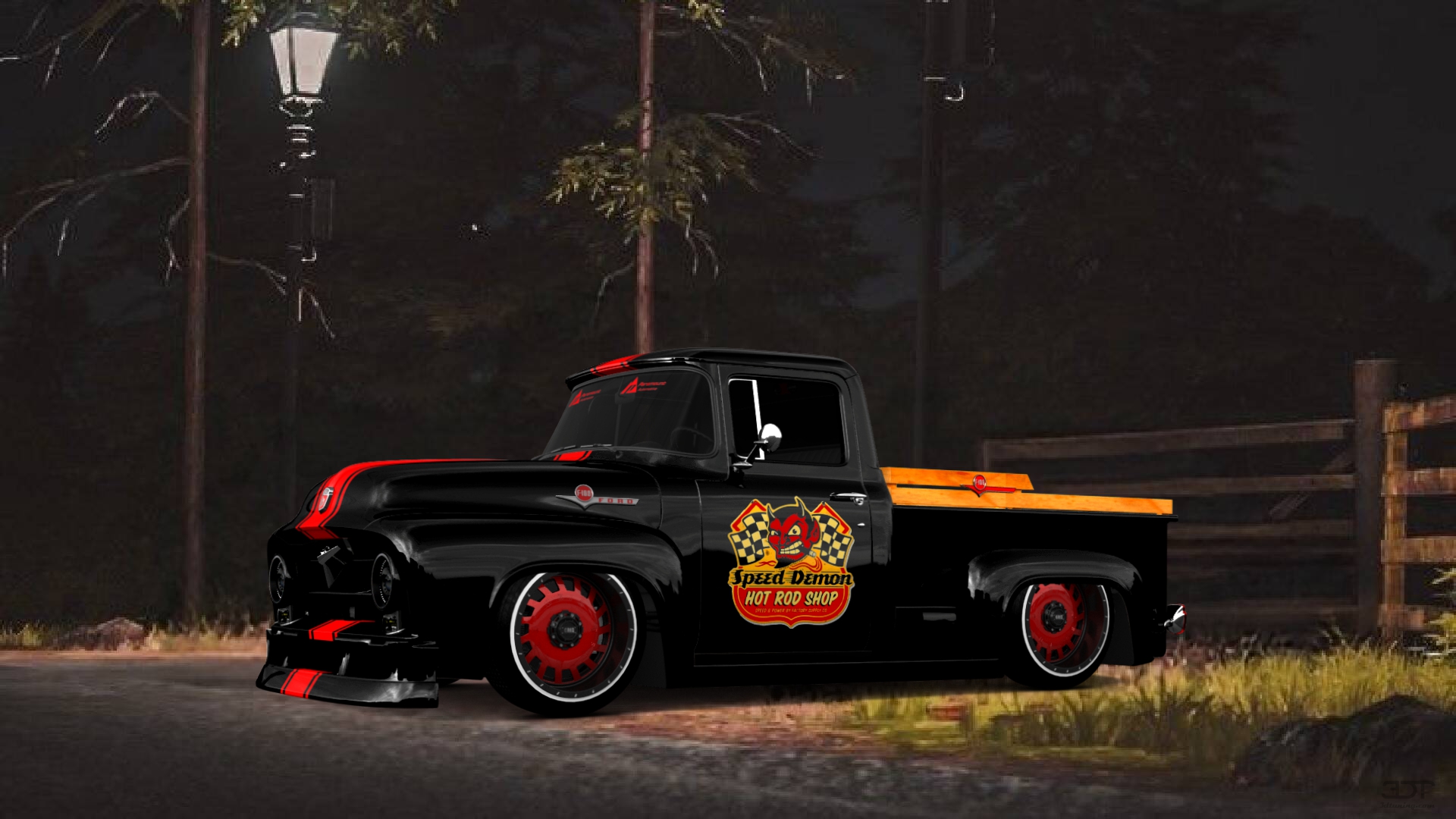 Ford F-100 2 Door truck 1956 Images