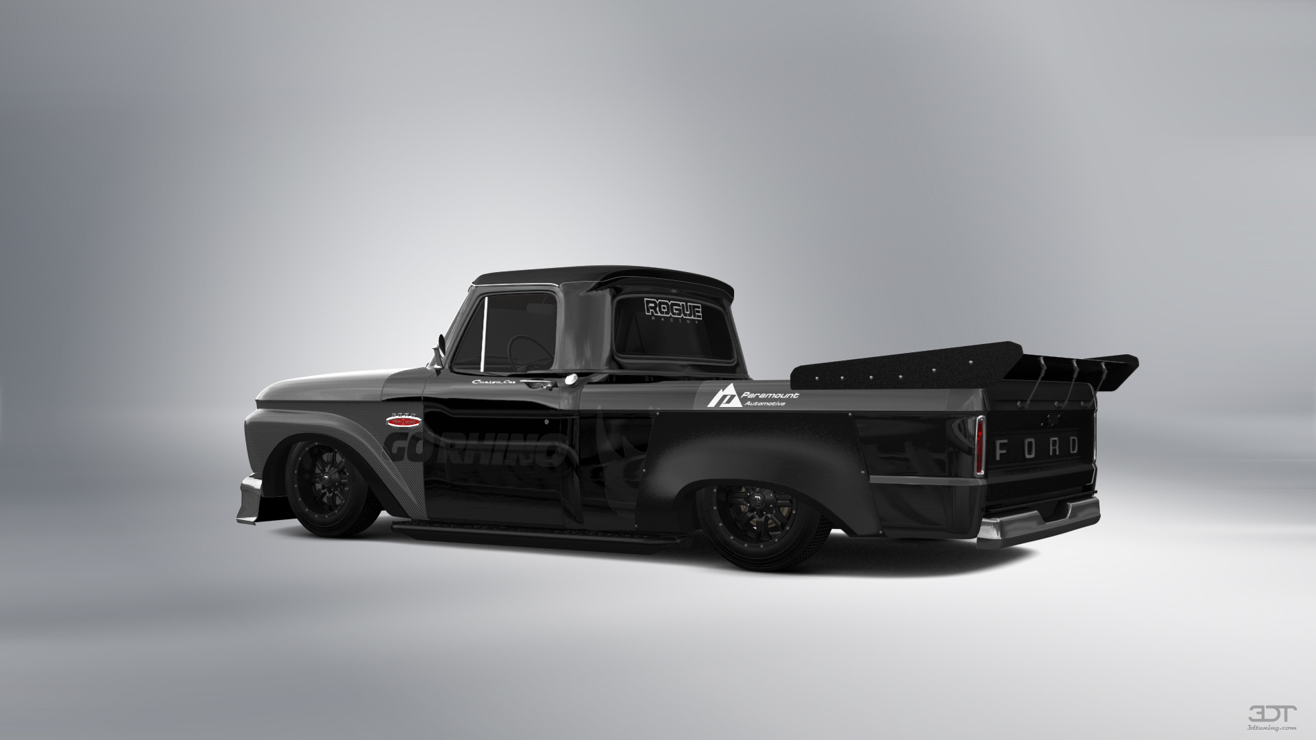 Ford F-100 Custom Cab 2 Door pickup truck 1966