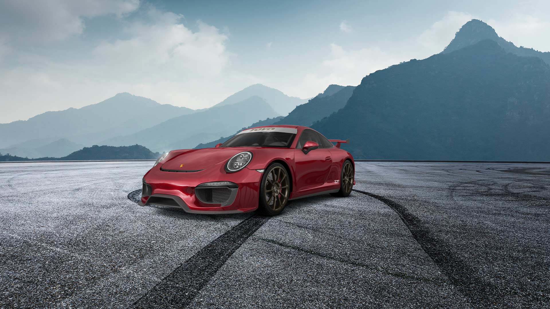 Porsche 911 Carrera 2 Door Coupe 2011 tuning