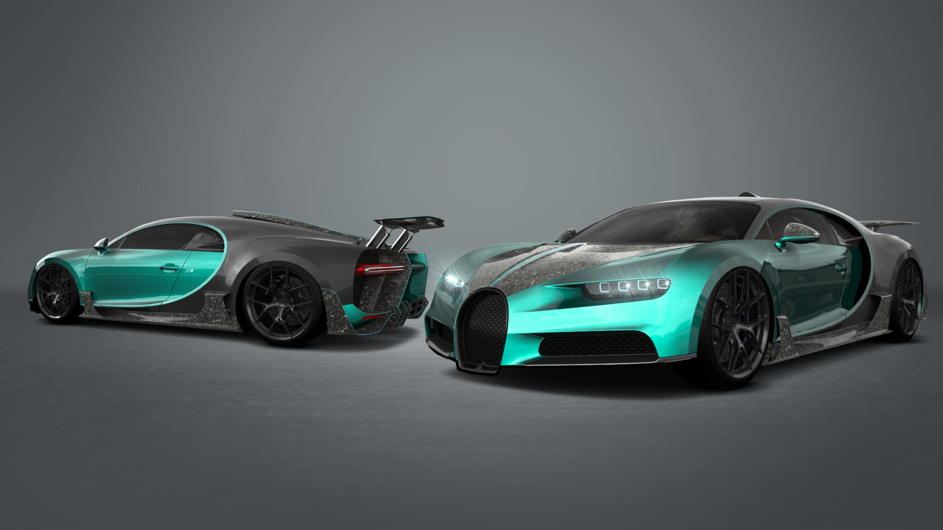 Bugatti Chiron 2 Door Coupe 2016 tuning