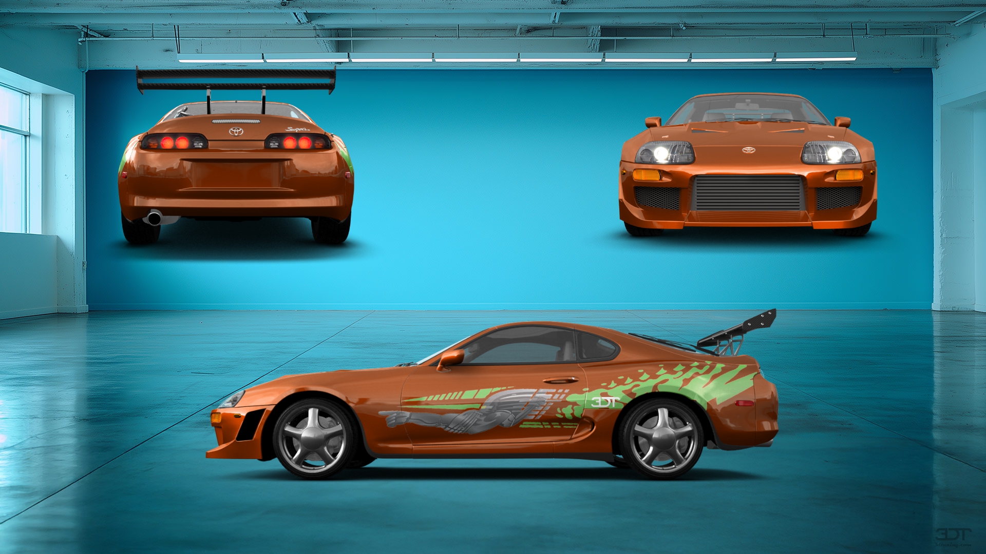 Toyota Supra 2 Door Coupe 2000 tuning