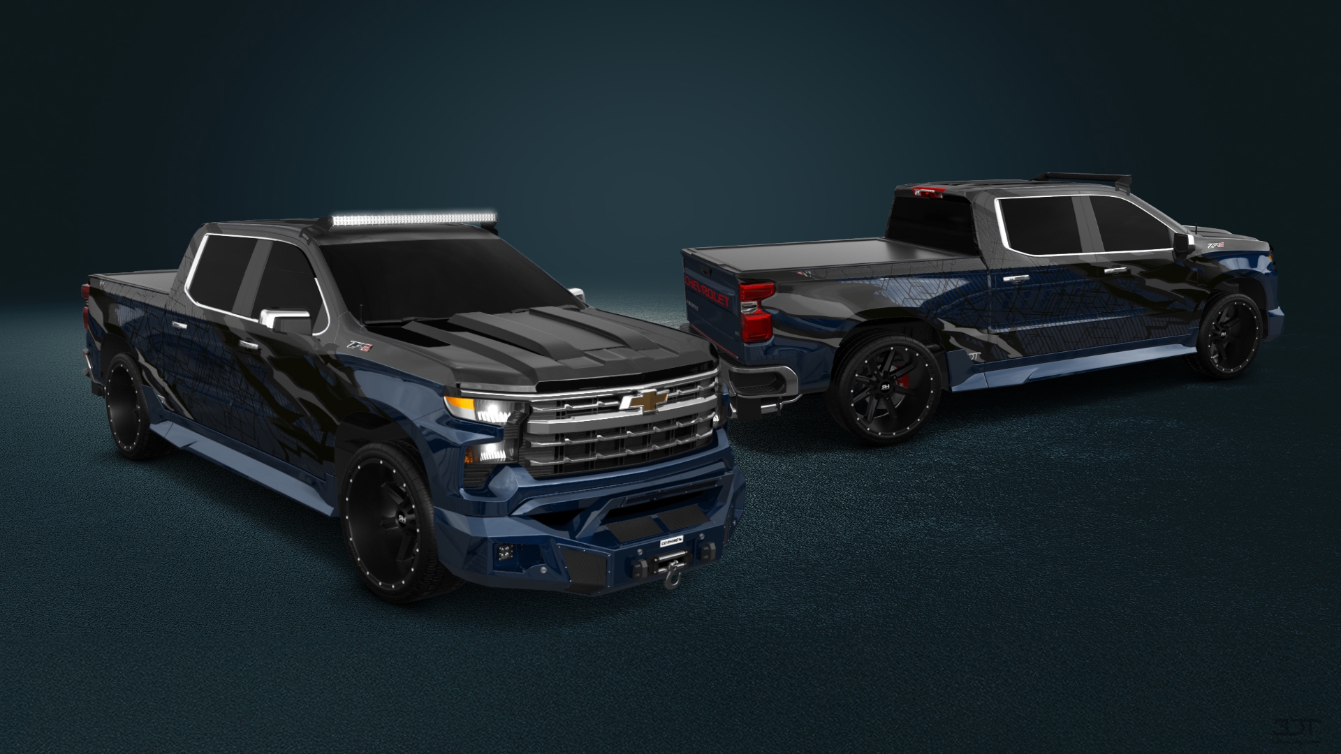 Chevrolet Silverado 1500 Crew Cab 5.8 ft box 4 Door pickup truck 2023