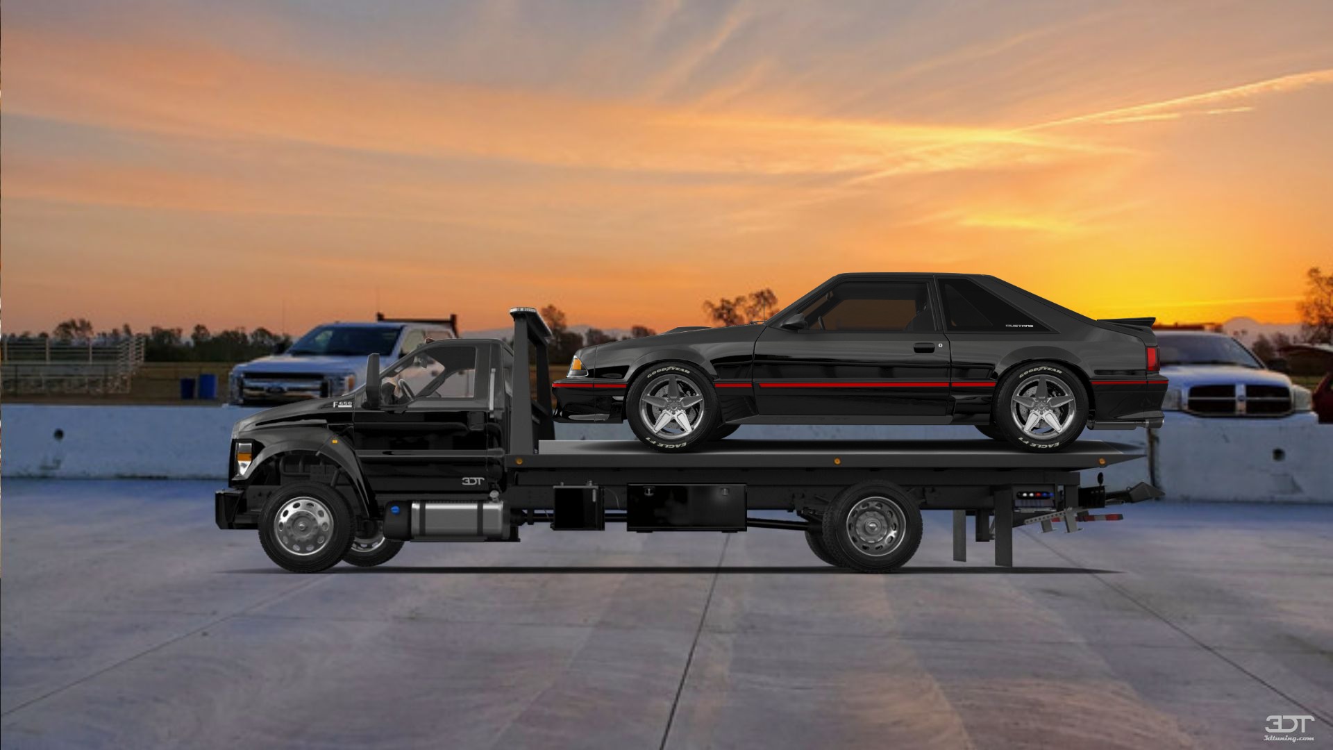 Ford Mustang 3 Door Hatchback 1988 tuning