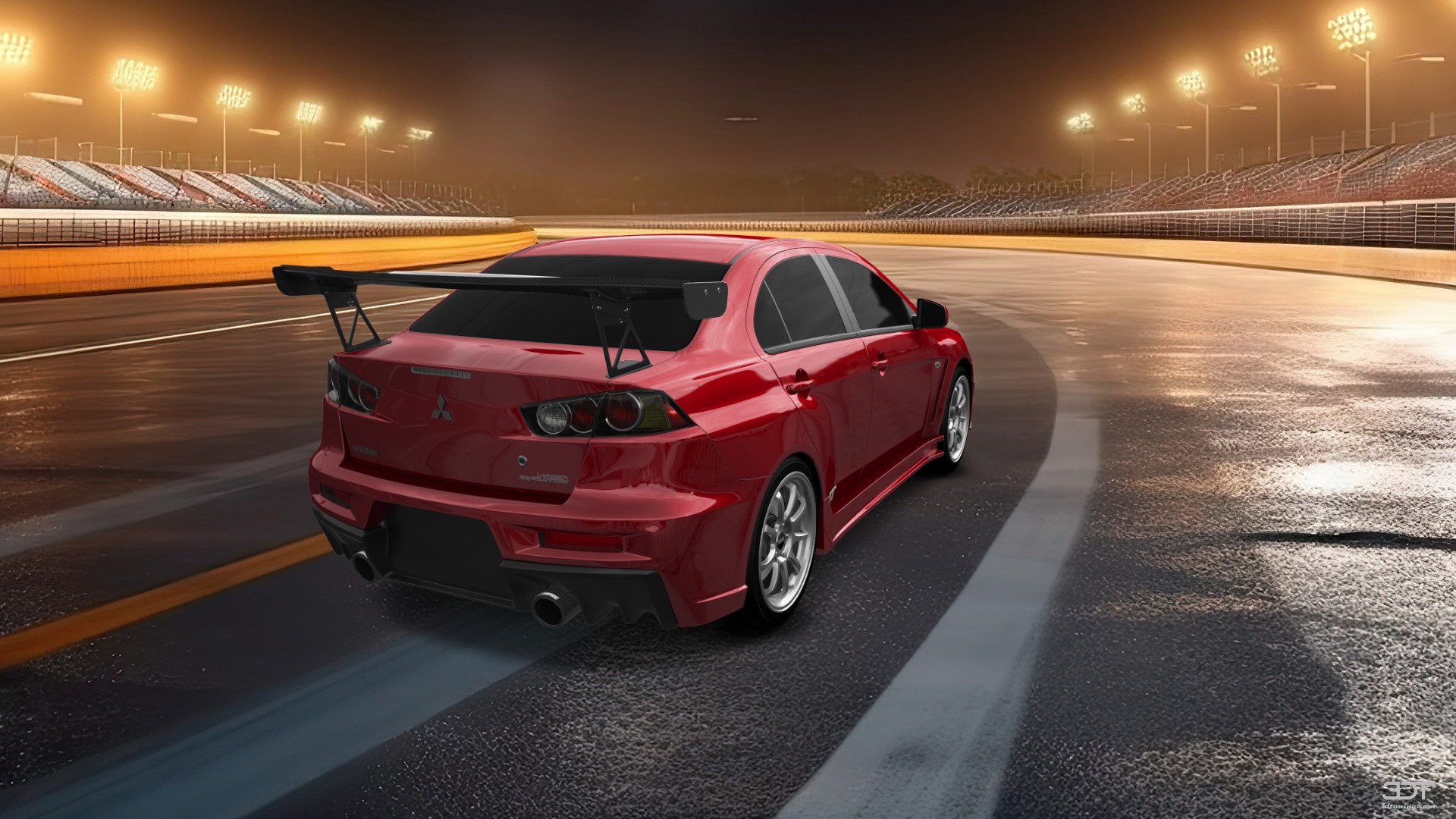Mitsubishi Lancer Evolution X Sedan 2008