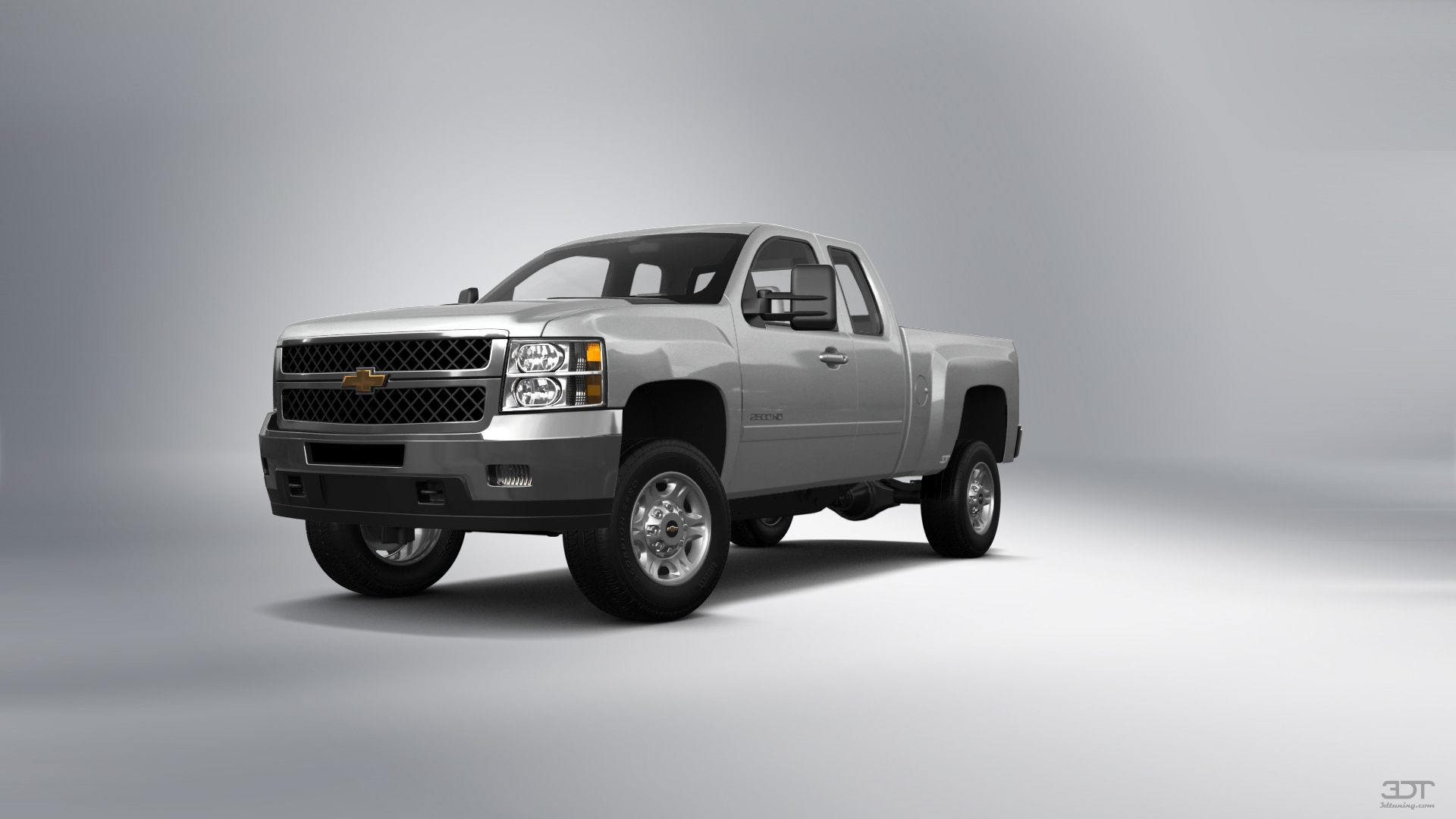 Chevrolet Silverado 2500 HD Extended Cab Pickup Truck 2007