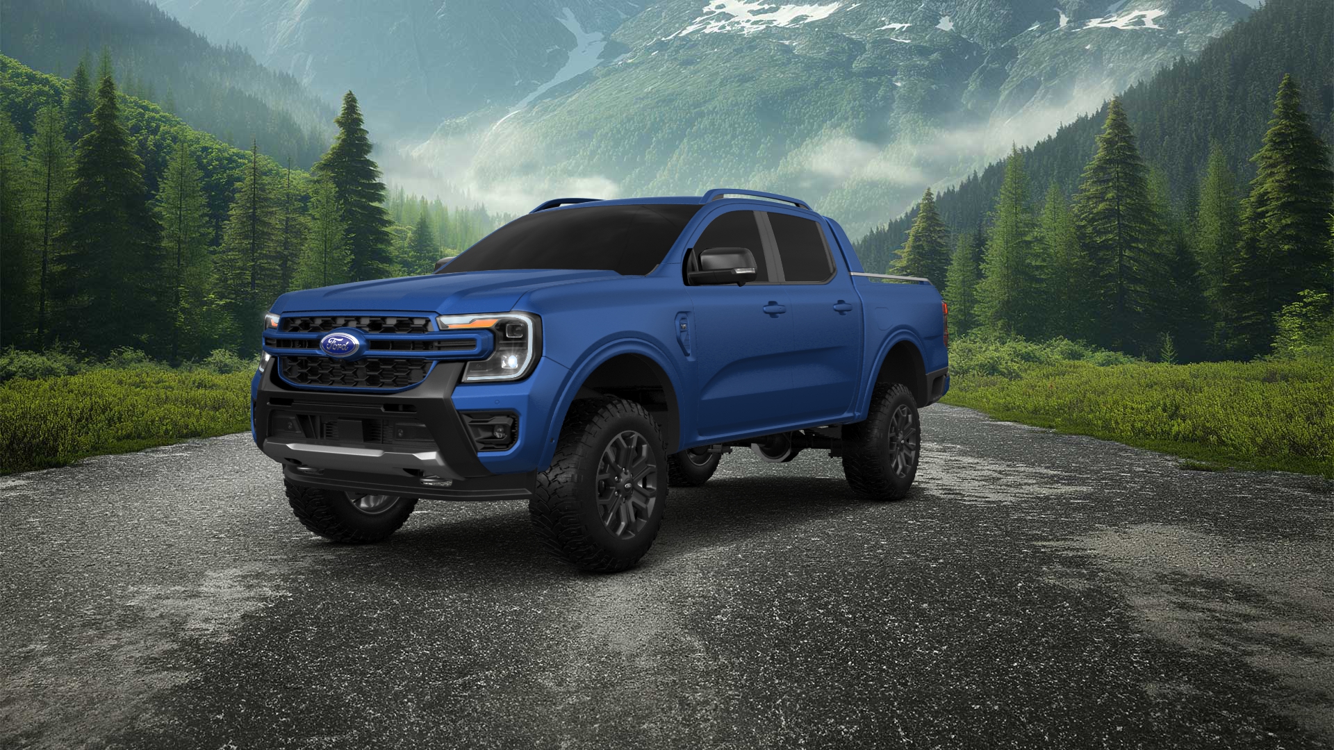 Ford Ranger 4 Door pickup truck 2022