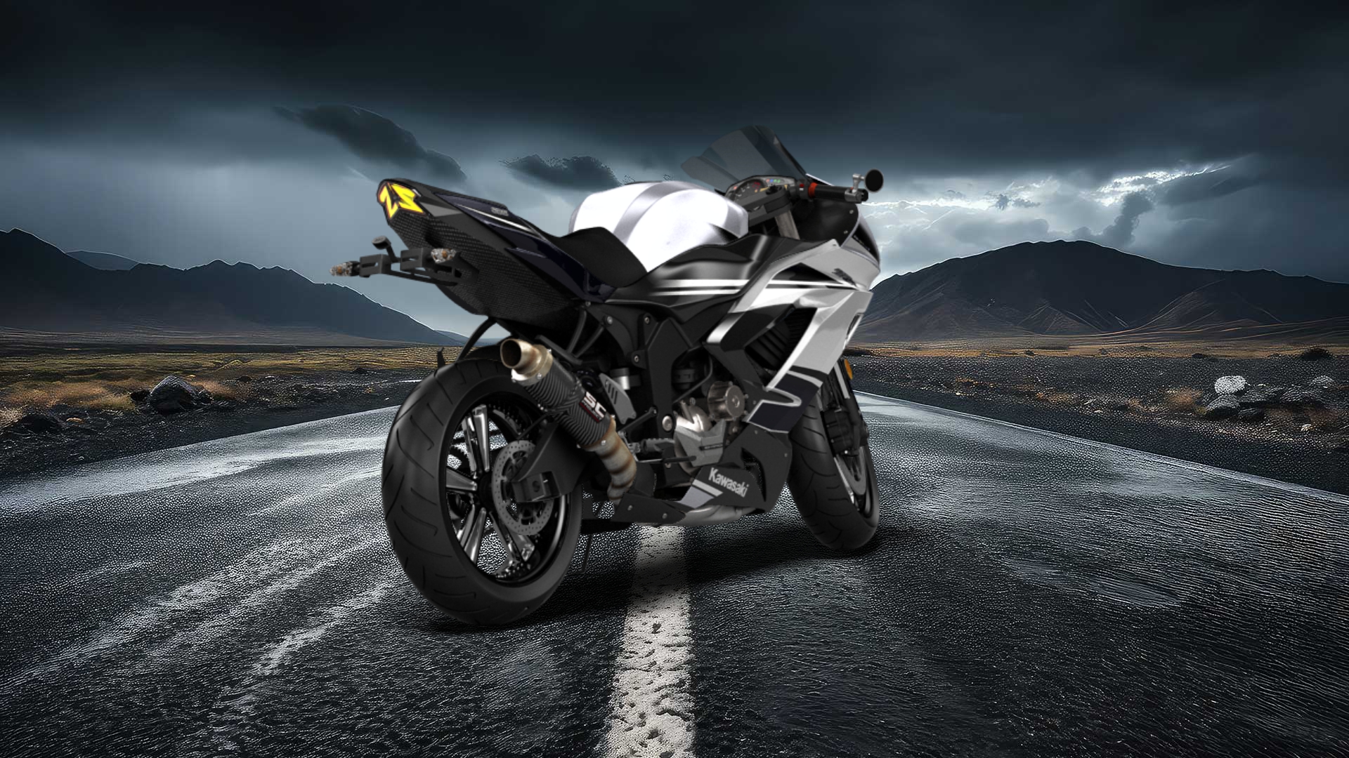 Kawasaki Ninja ZX 6R Sport Bike 2015