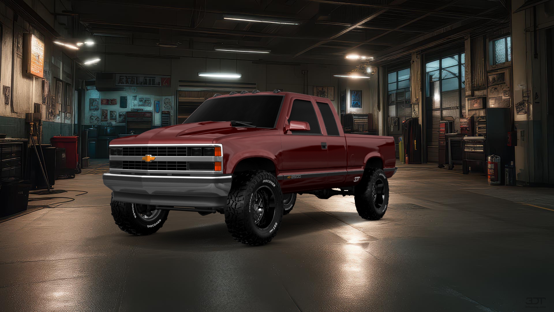 Chevrolet K2500 Extended Cab Pickup 1989 tuning