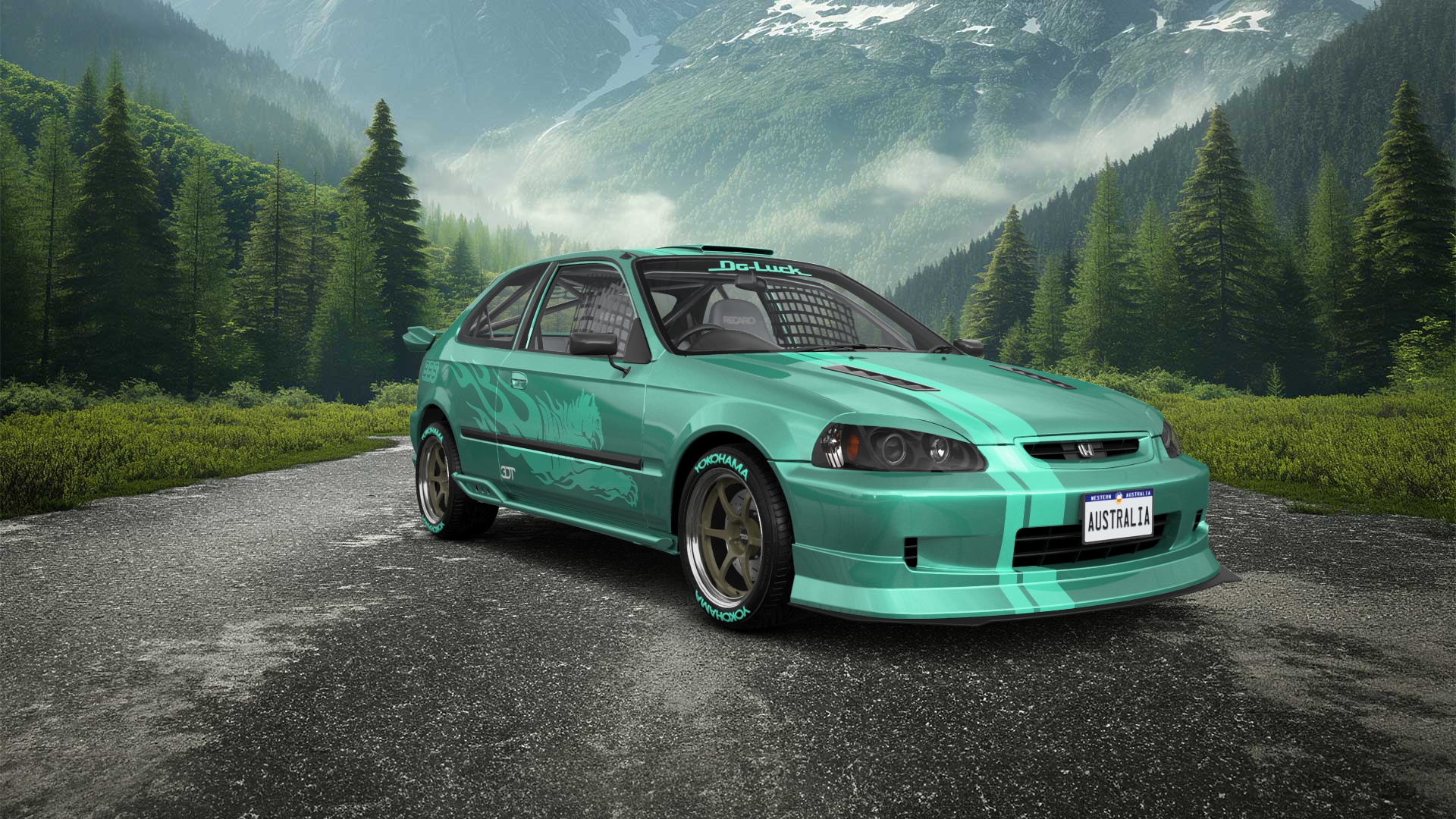 Honda Civic 3 Door Hatchback 1997 tuning