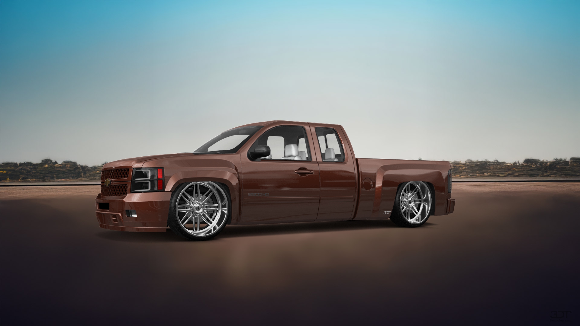 Chevrolet Silverado 2500 HD Extended Cab Pickup Truck 2007 tuning