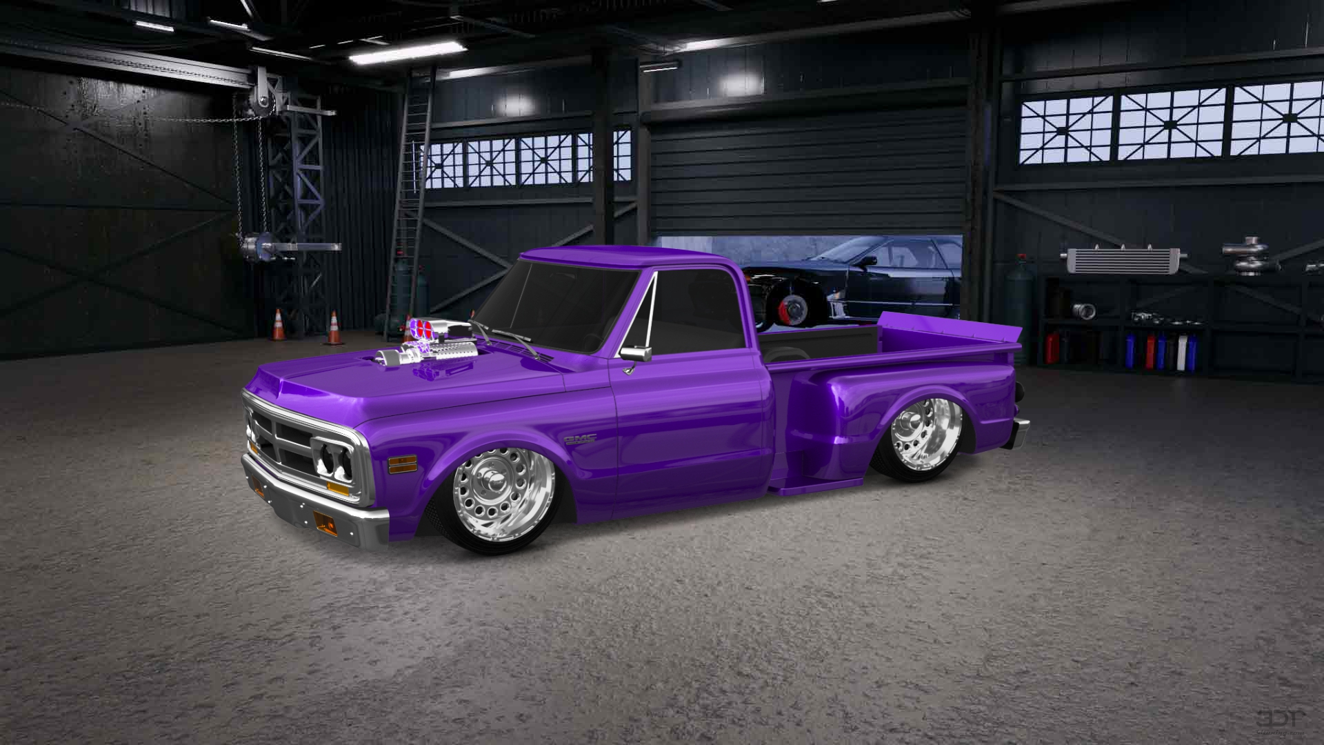 GMC K1500 2 Door pickup truck 1971 tuning