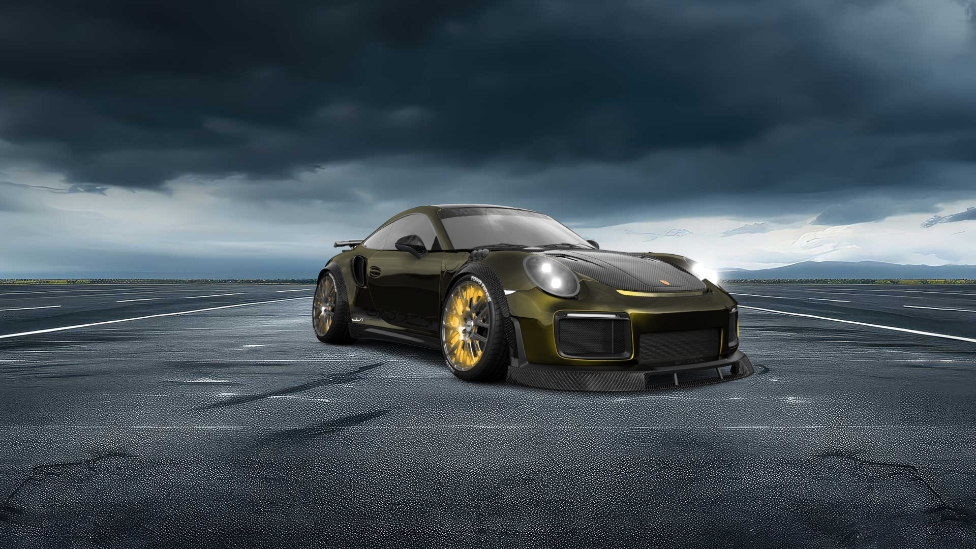 Porsche 911 Turbo S 2 Door Coupe 2014 tuning