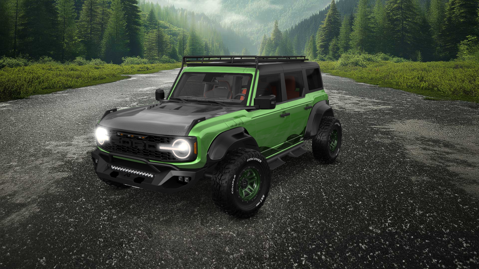 Ford Bronco Raptor 4 Door pickup truck 2022