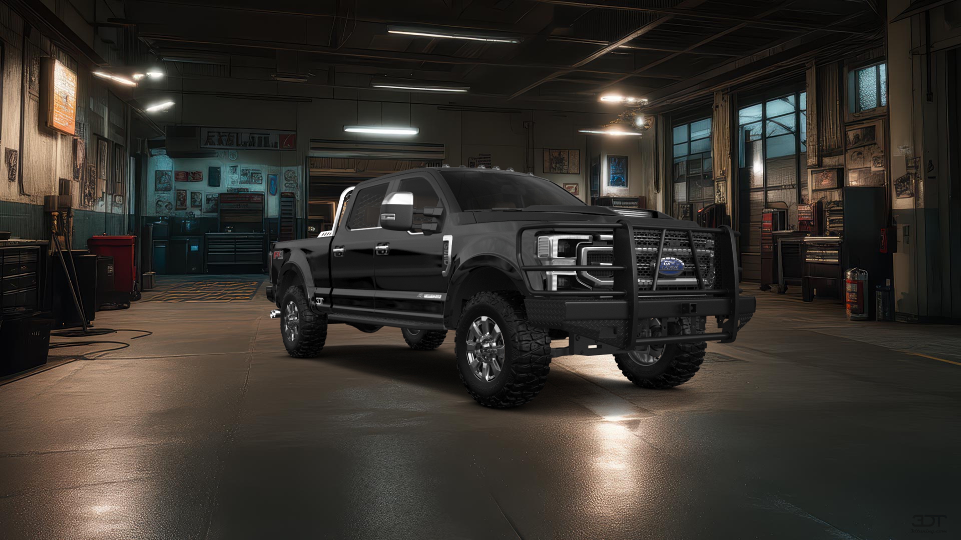Ford F-250 4 Door pickup truck 2021 tuning