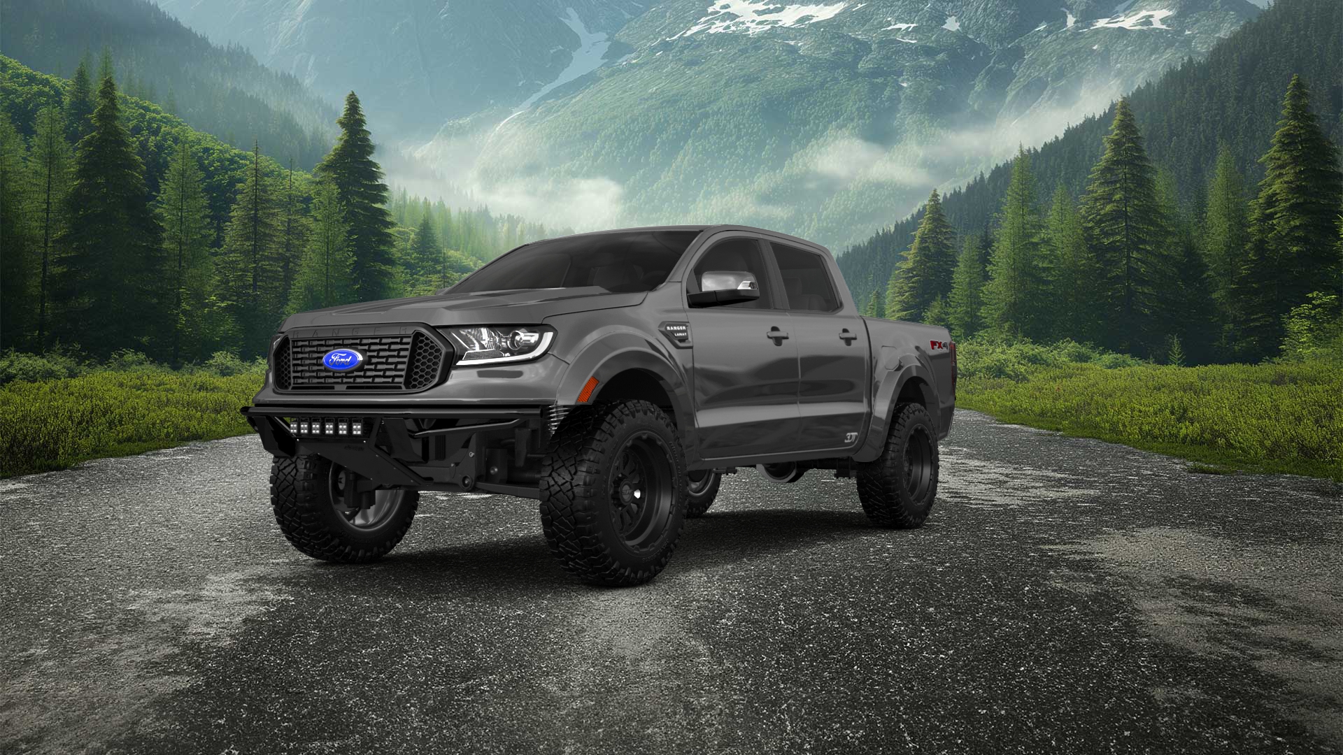 Ford Ranger 4 Door pickup truck 2019