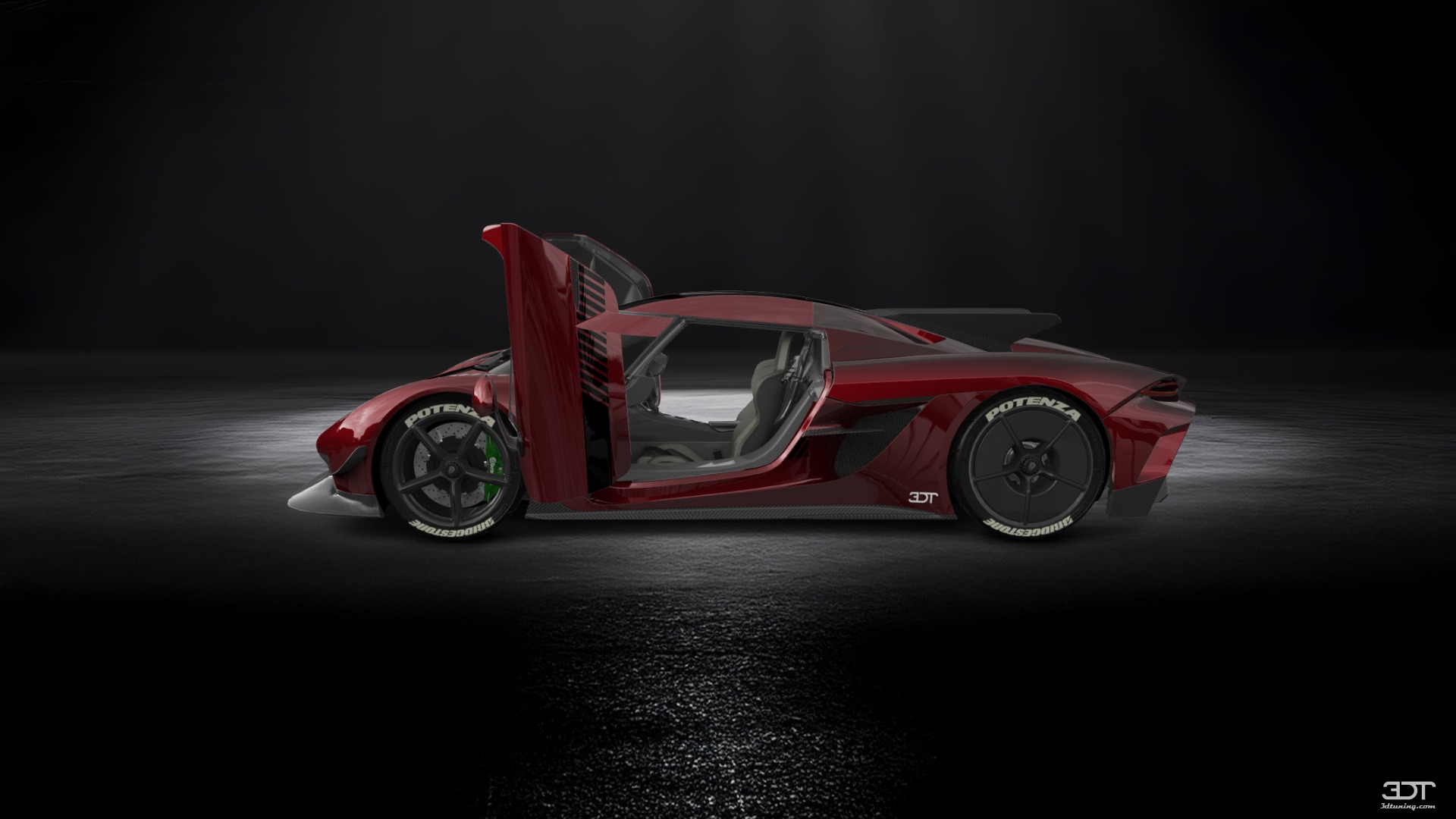 Koenigsegg Jesko 2 door targa top 2020