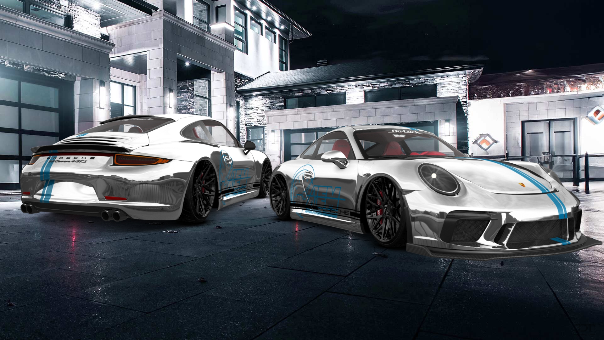 Porsche 911 Carrera 2 Door Coupe 2011 tuning