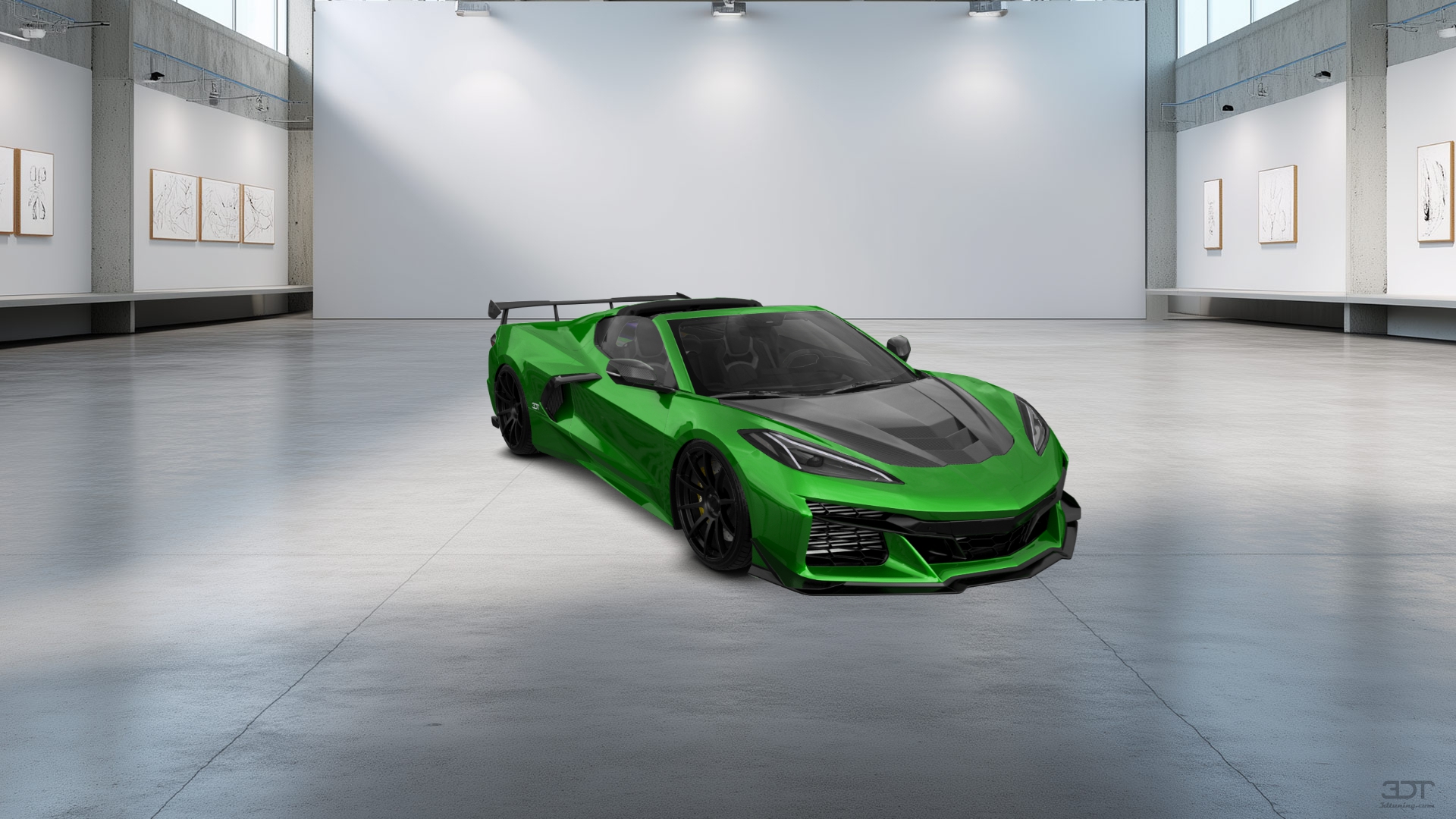 Chevrolet Corvette 2 door targa top 2020 tuning
