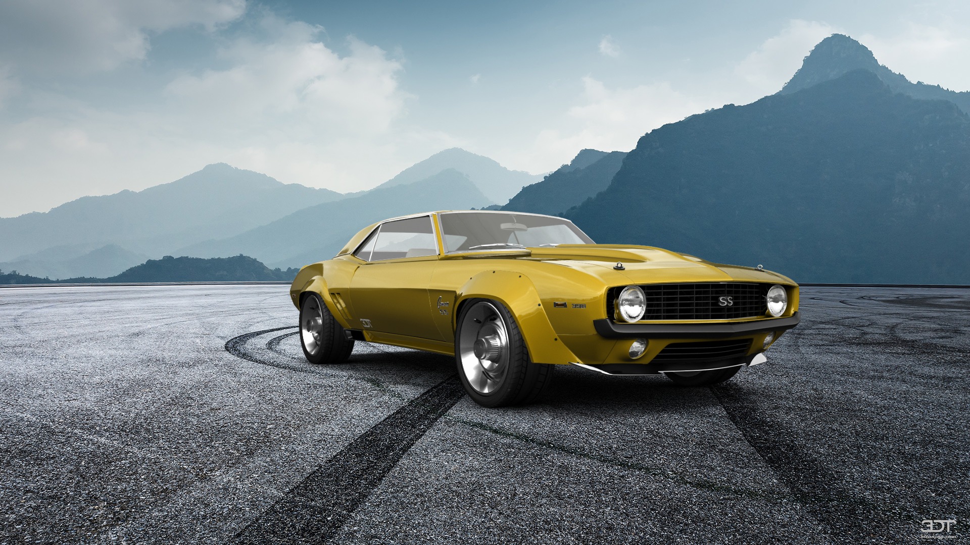 Chevrolet Camaro SS 2 Door Hardtop 1969 tuning