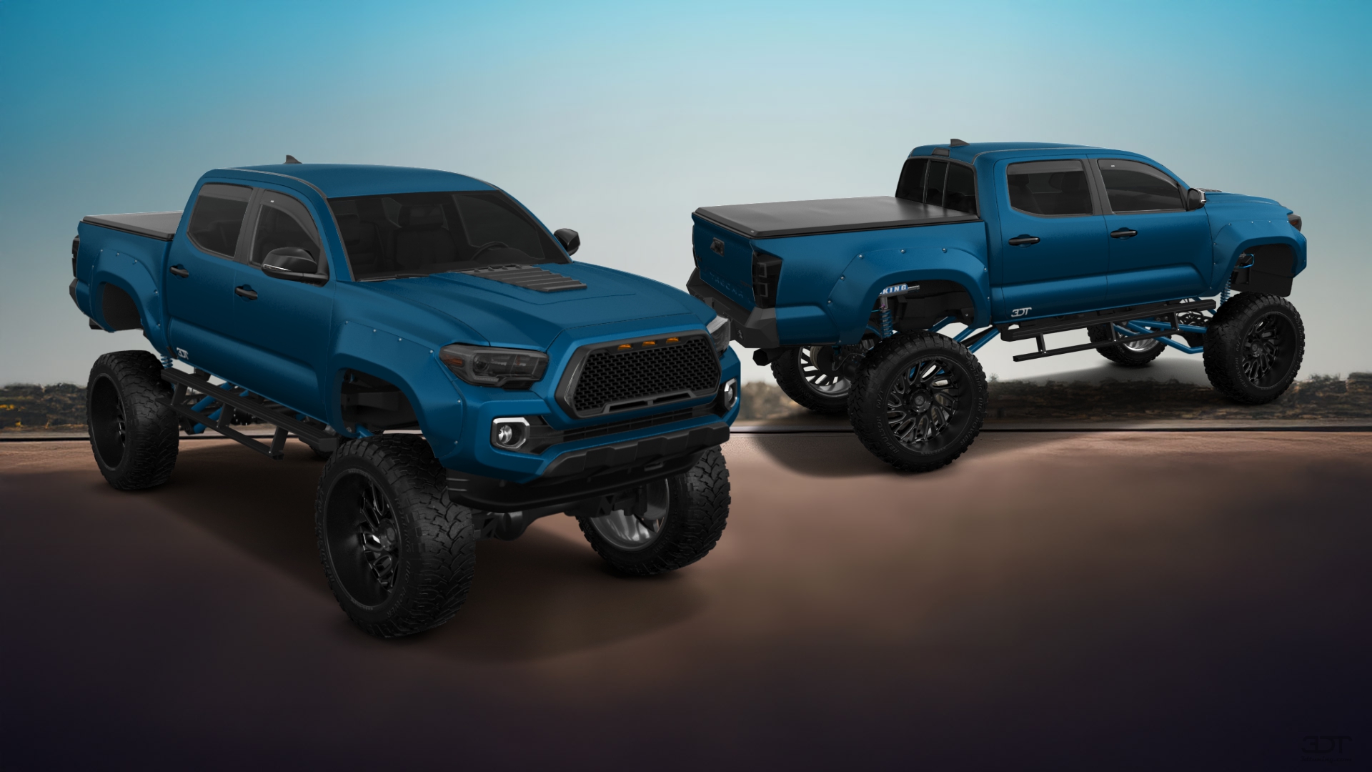 Toyota Tacoma 4 Door pickup truck 2018 tuning