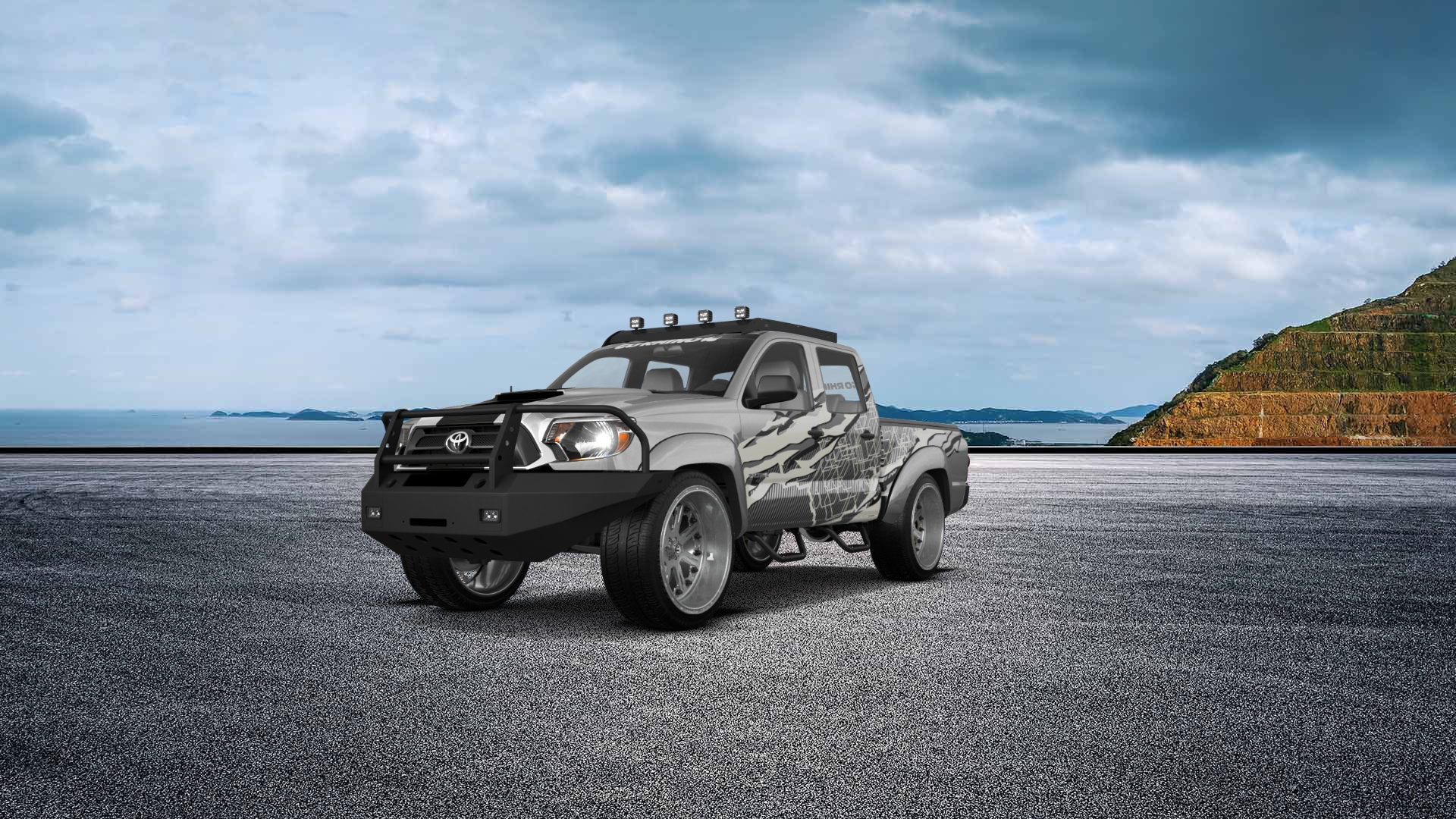 Toyota Tacoma Crew Cab 5.1 ft box 4 Door pickup truck 2012