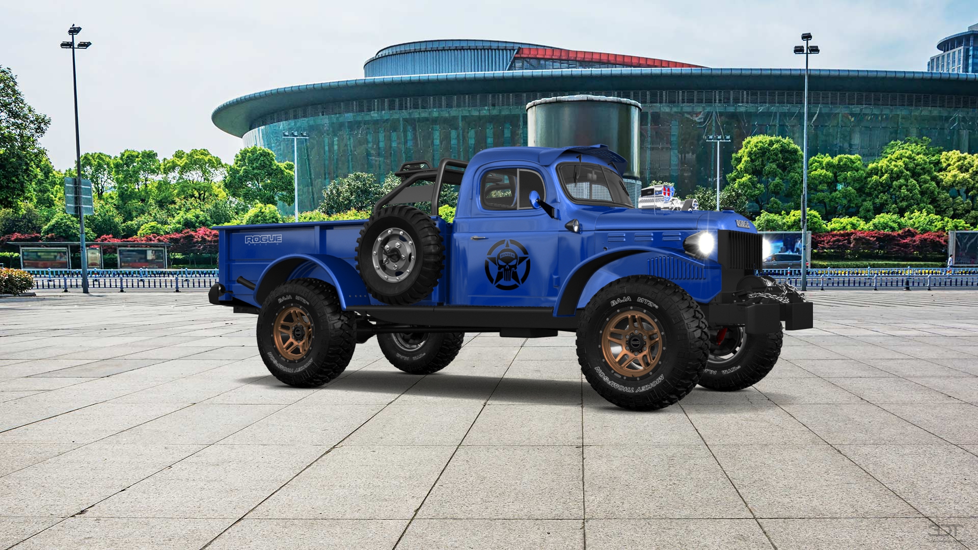 Dodge Power Wagon 2 Door pickup truck 1947