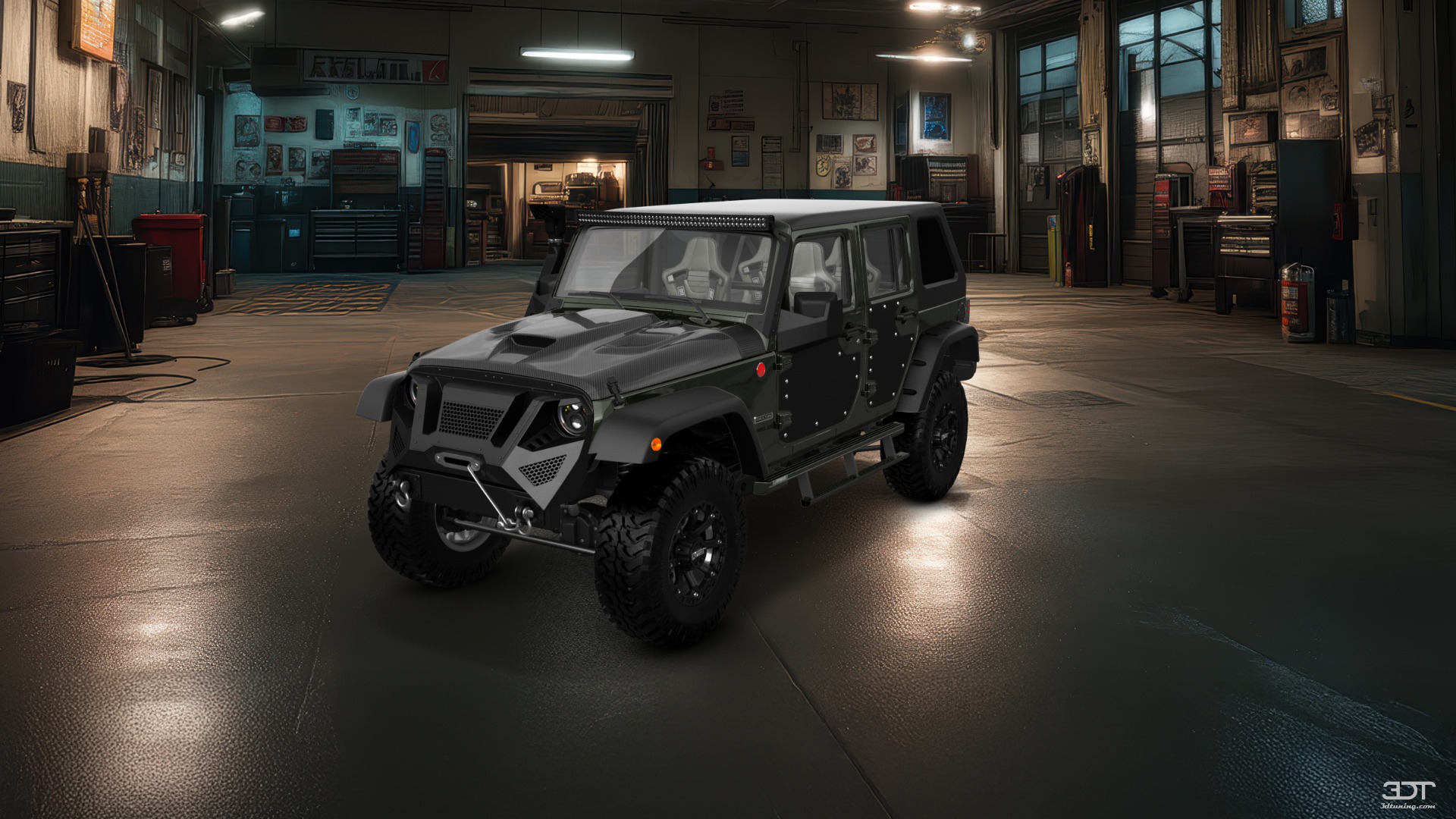 Jeep Wrangler Unlimited JK Rubicon Recon 4 Door SUV 2017 tuning