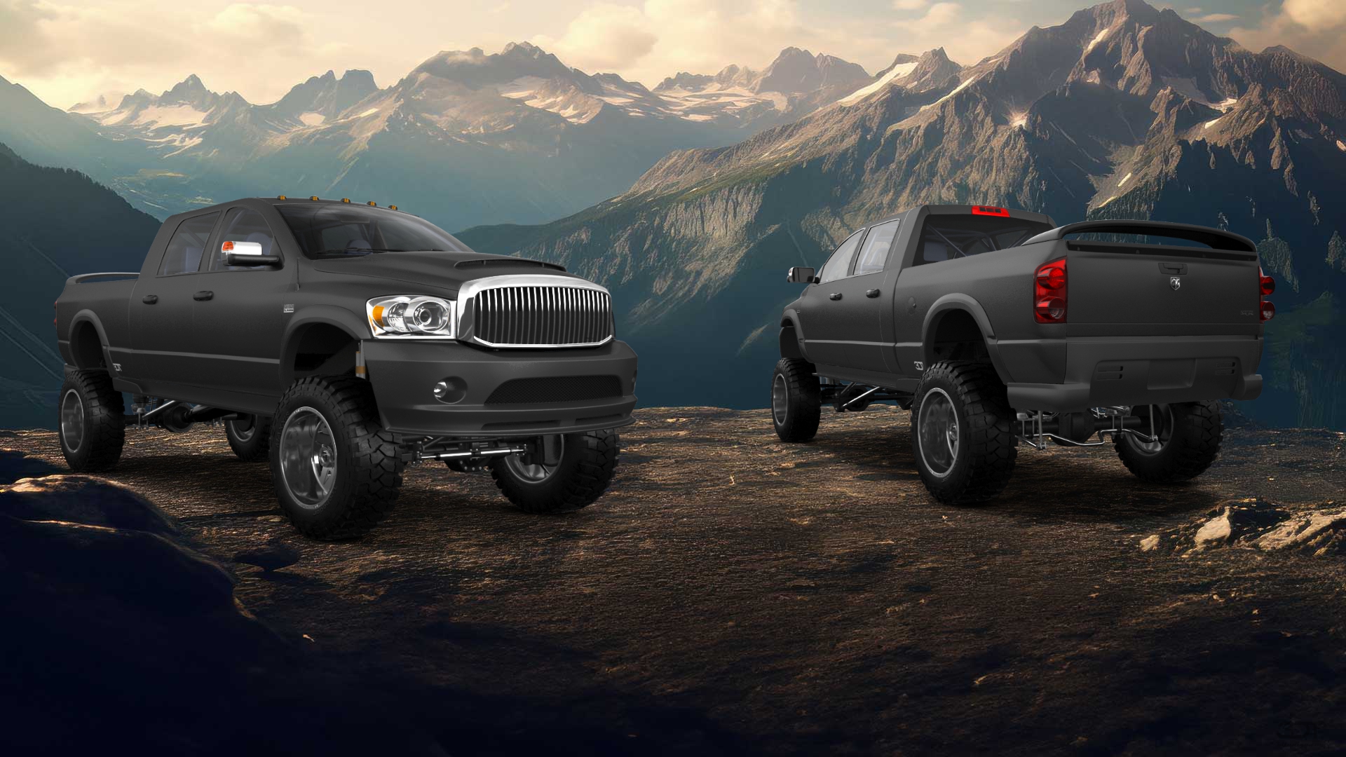 Dodge Ram 2500 4 Door pickup truck 2007 tuning