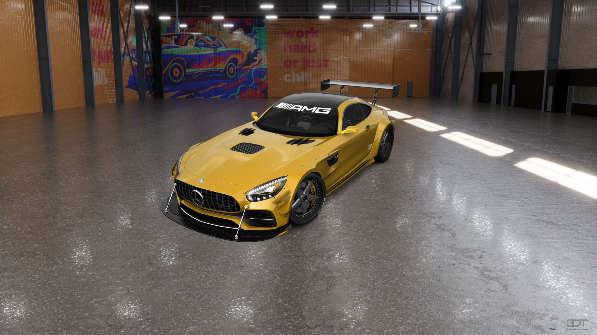 Mercedes AMG GT 2 door fastback coupe 2016