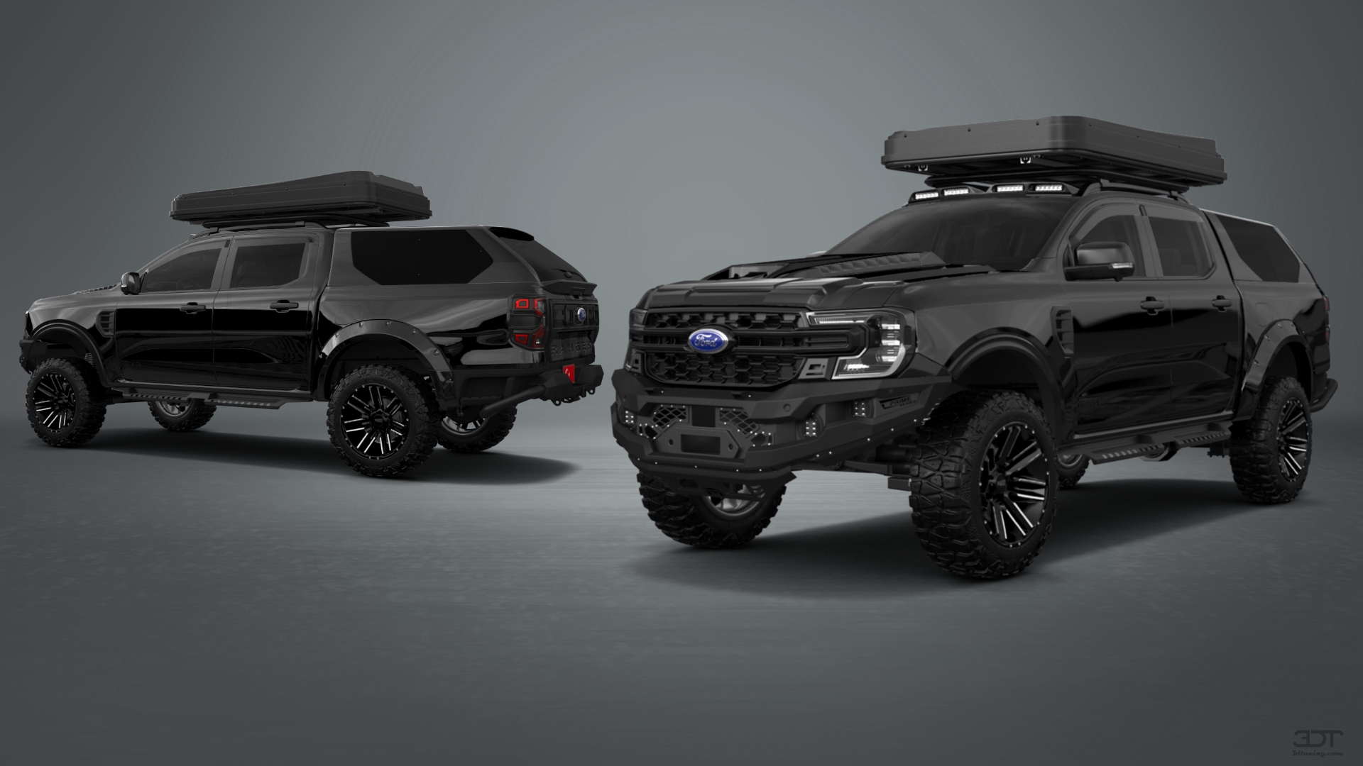 Ford Ranger 4 Door pickup truck 2022 tuning