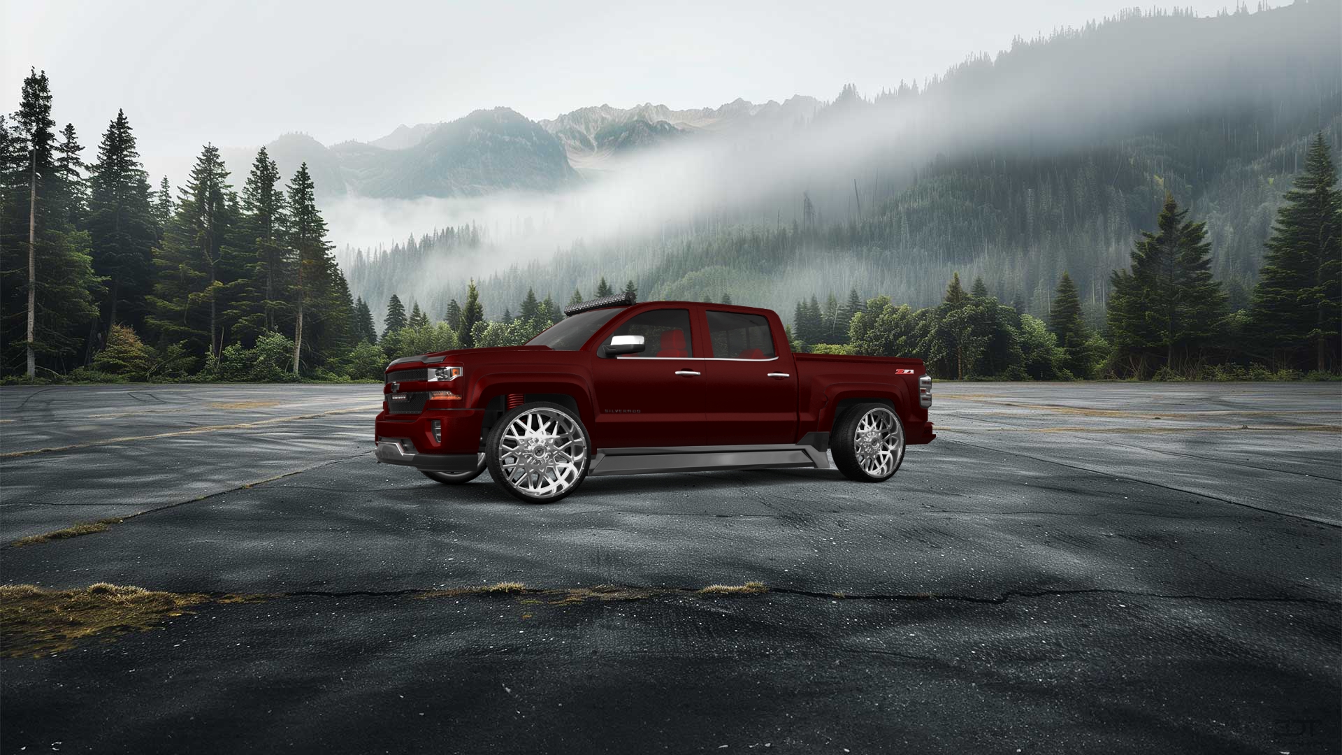 Chevrolet Silverado 1500 4 Door pickup truck 2016 tuning