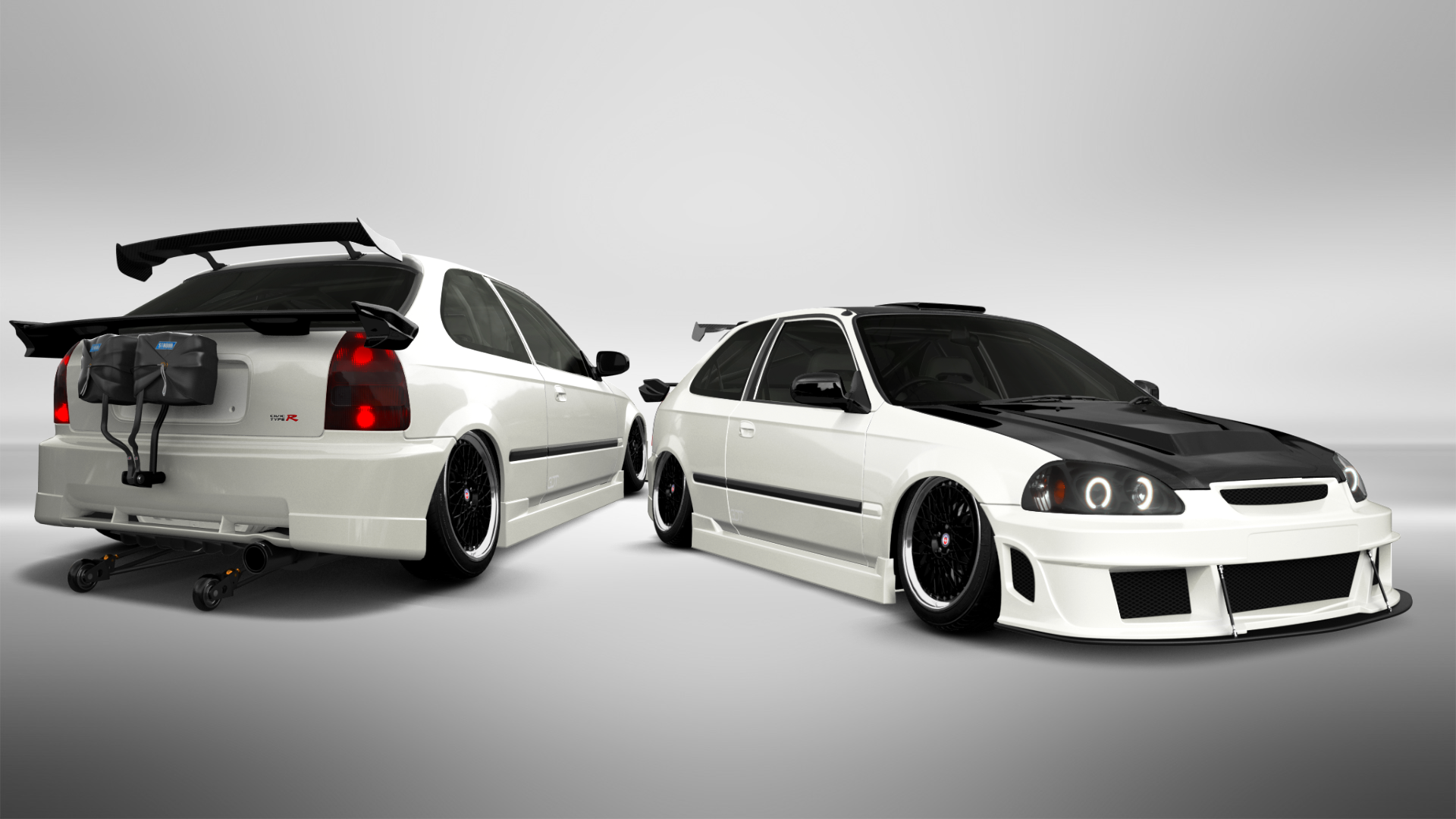 Honda Civic 3 Door Hatchback 1997 tuning