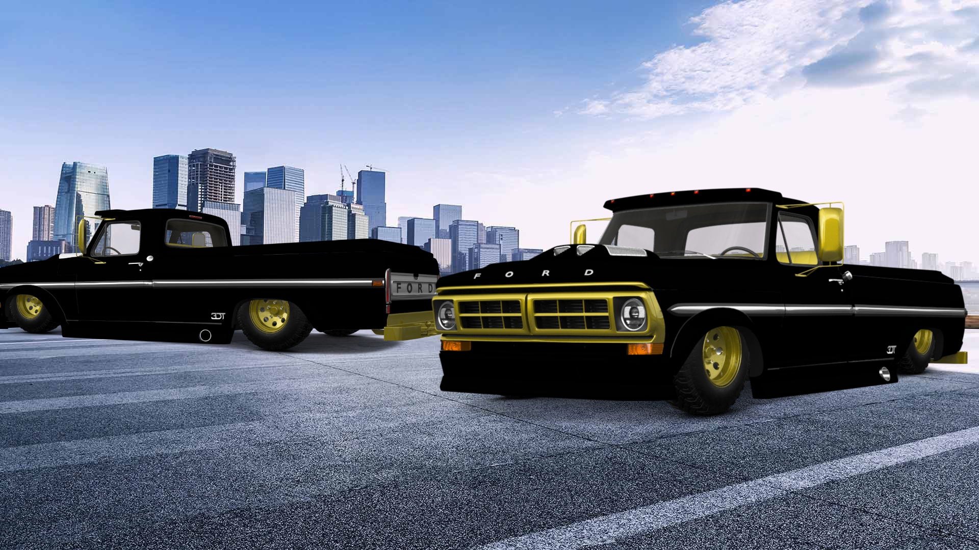 Ford F-250 2 Door pickup truck 1971