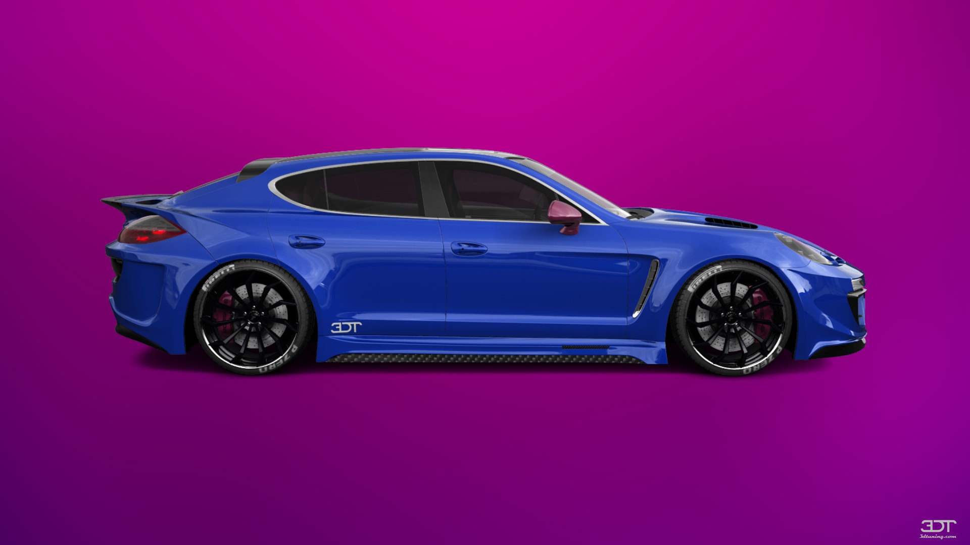 Porsche Panamera 4 door fastback saloon 2011