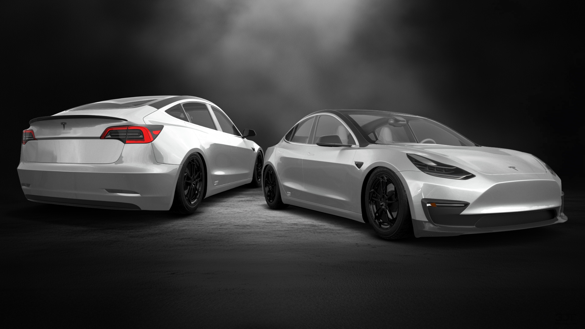Tesla Model 3 4 Door Saloon 2017 tuning