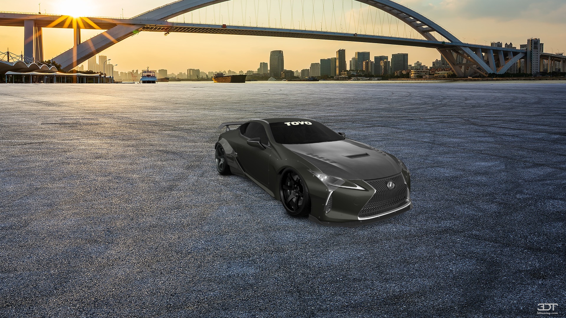 Lexus LC500 2 door fastback coupe 2017