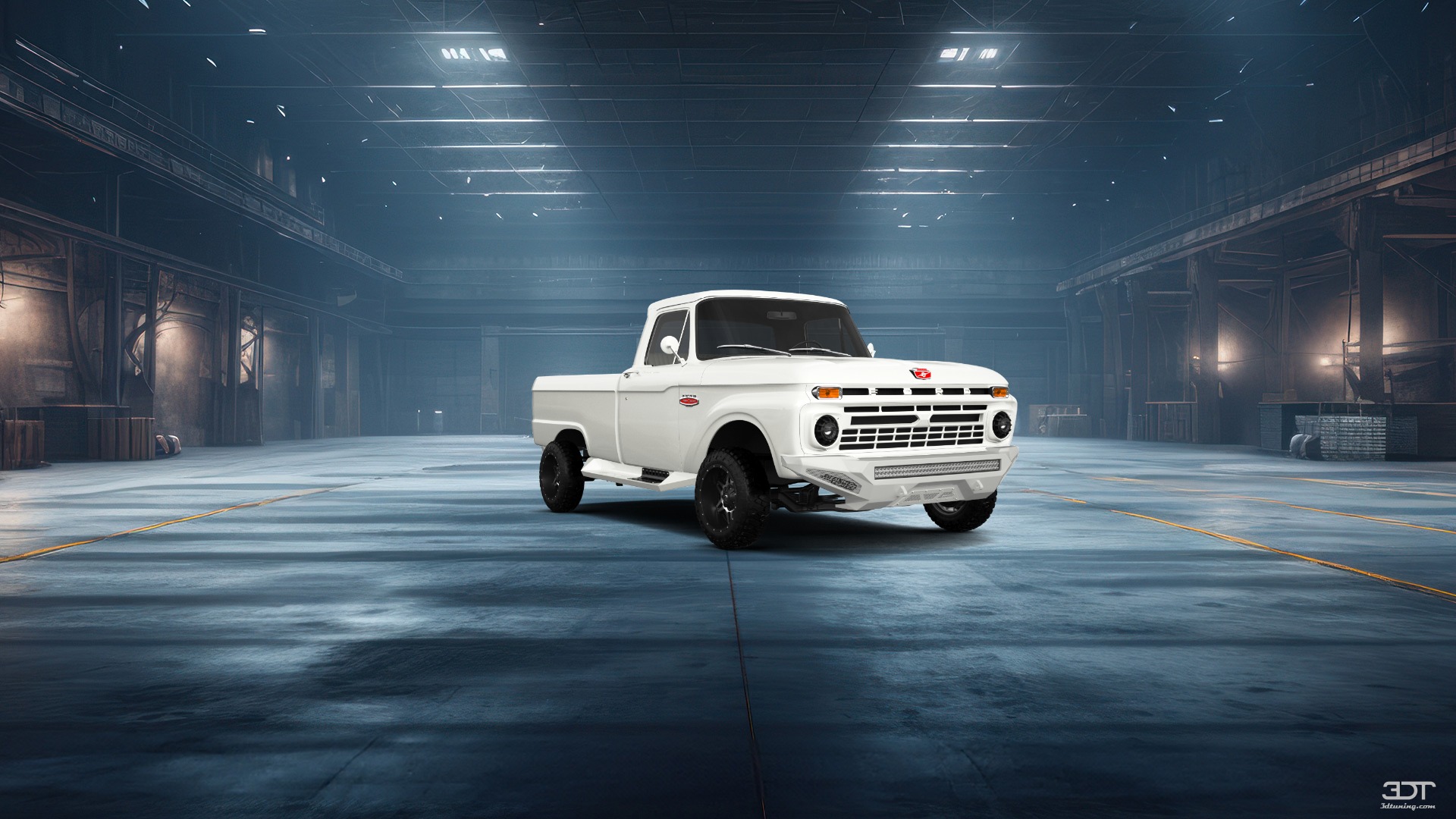 Ford F-100 Custom Cab 2 Door pickup truck 1966