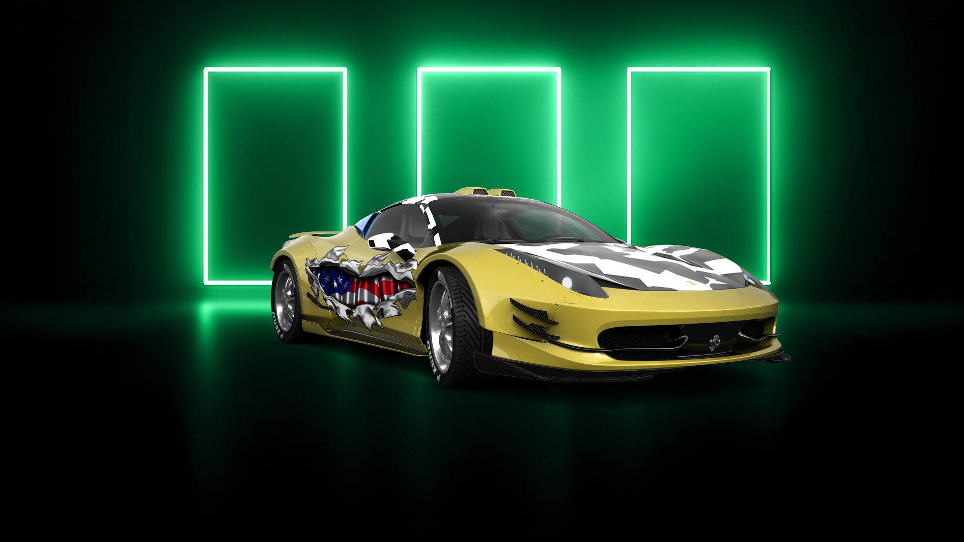 Ferrari 458 Italia 2 door spider 2010 tuning