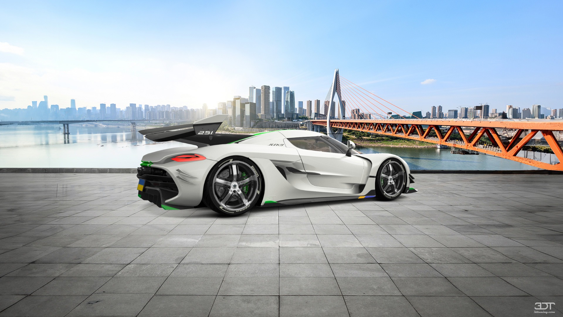 Koenigsegg Jesko 2 door targa top 2020