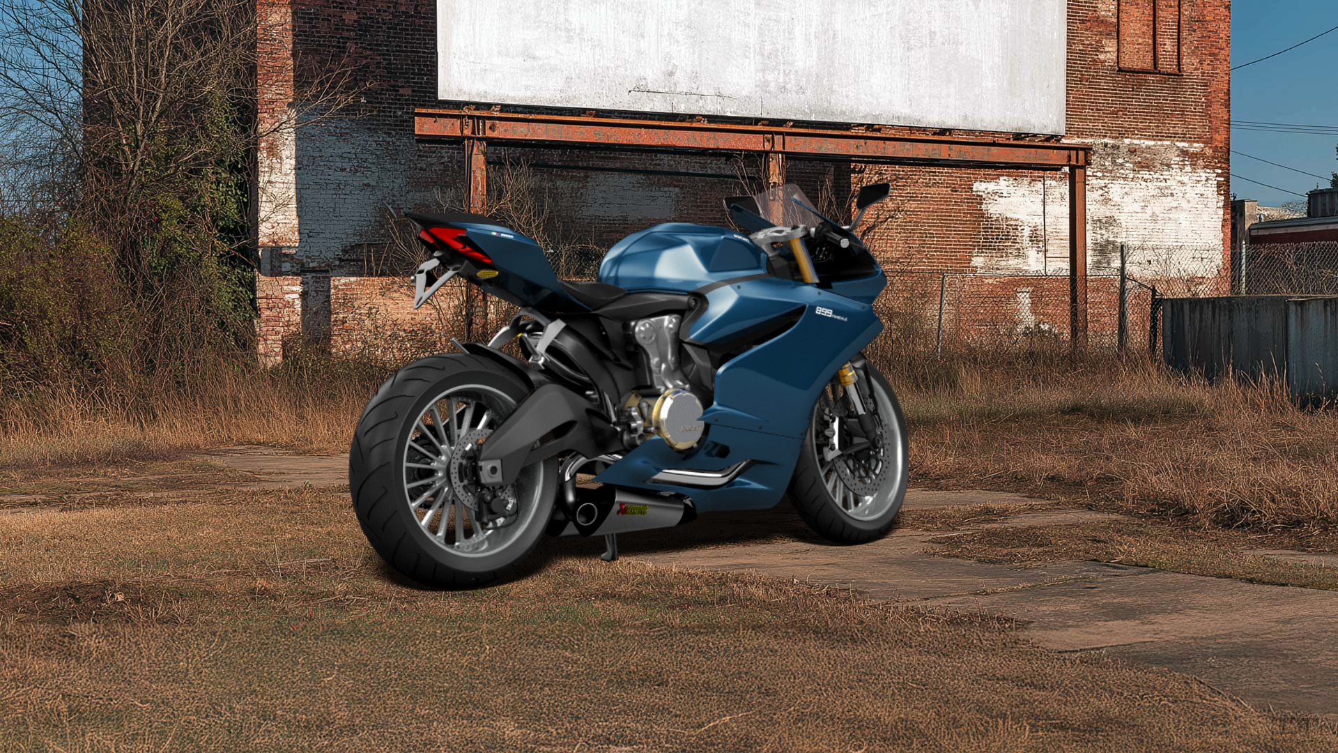 Ducati 899 Panigale Sport Bike 2015 tuning