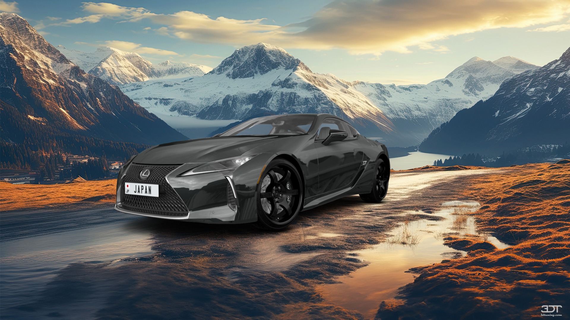 Lexus LC500 2 door fastback coupe 2017 tuning