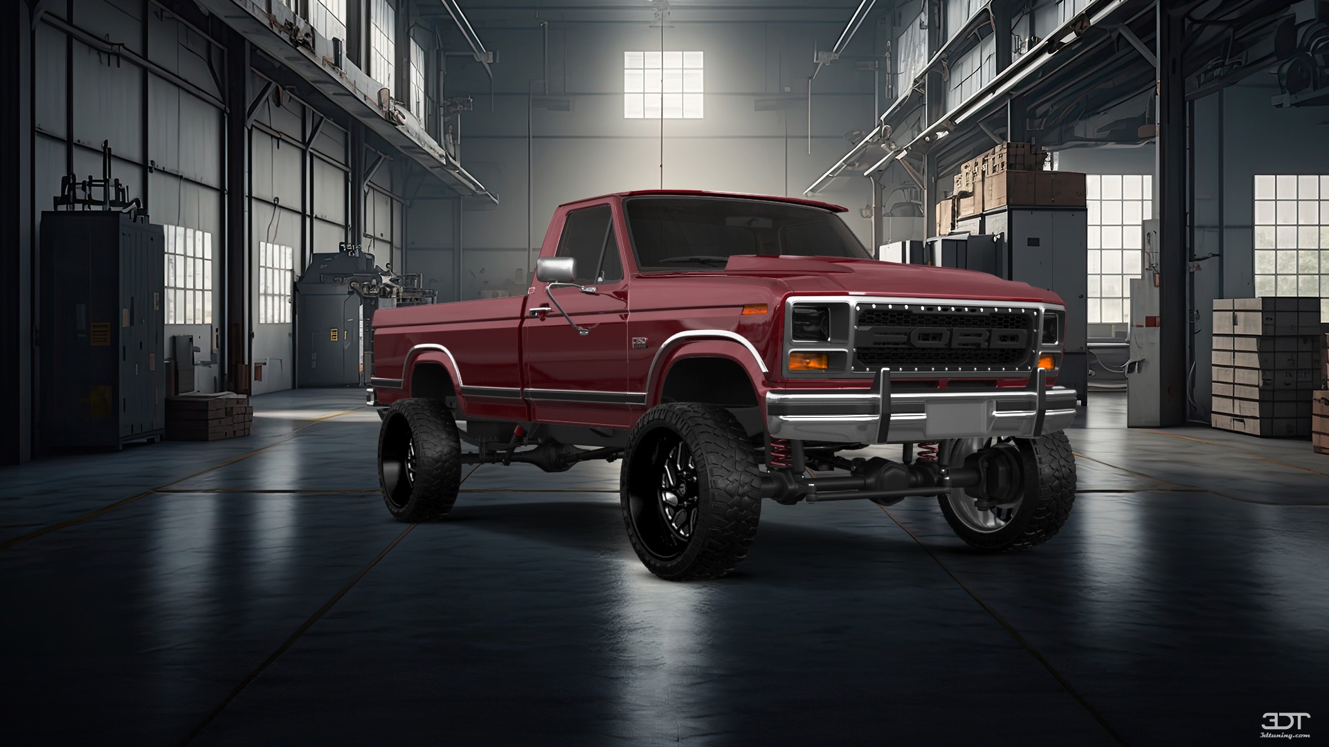 Ford F-150 2 Door pickup truck 1986 tuning