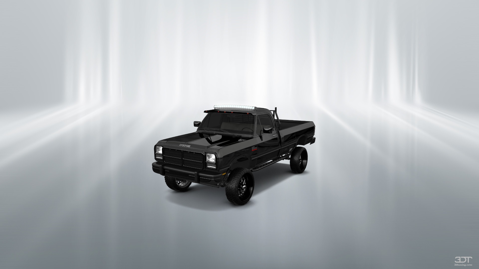 Tuning Dodge Ram 2 Door pickup truck 1991